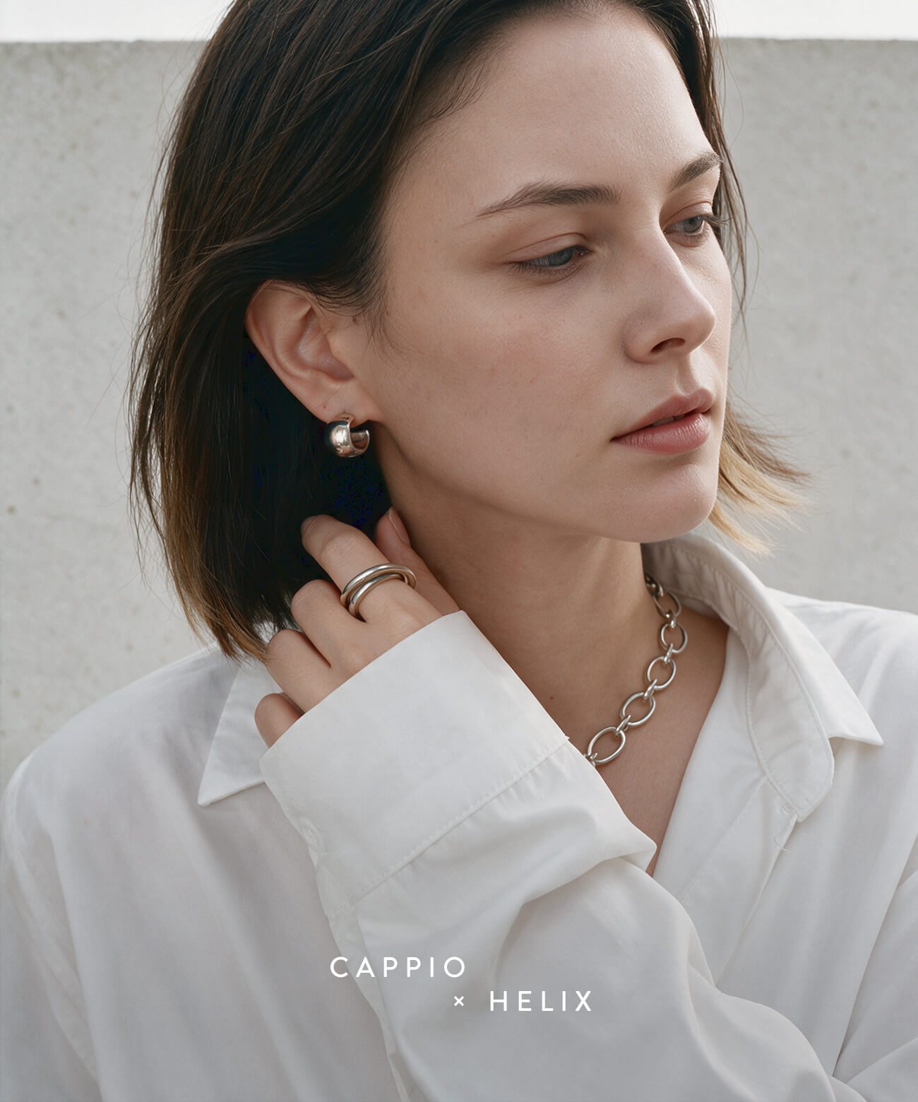 重ね付けコーデ：CAPPIO×HELIX