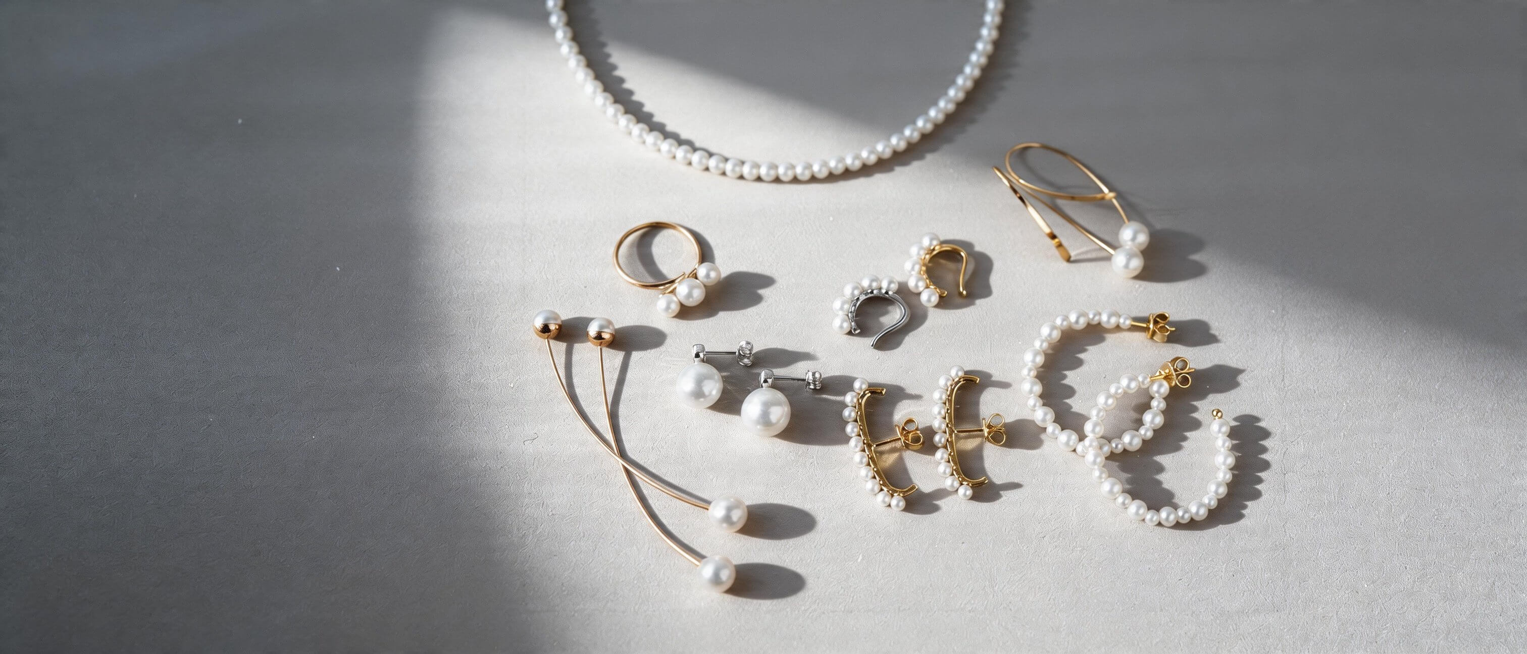 Ops. パールジュエリー特集 メインビジュアル