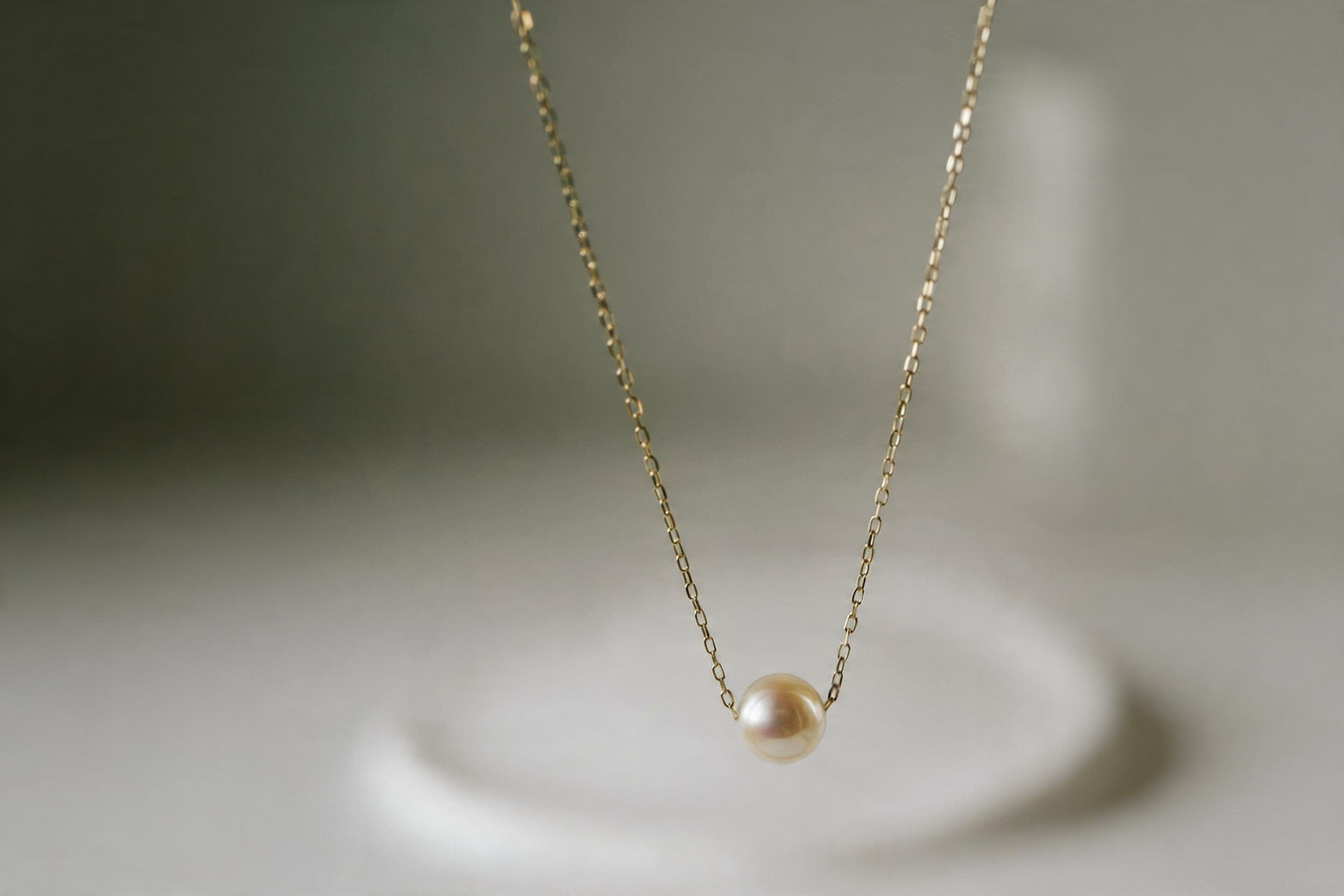 七五三・お宮参りに似合う小粒パールネックレス DEORA-MALIE