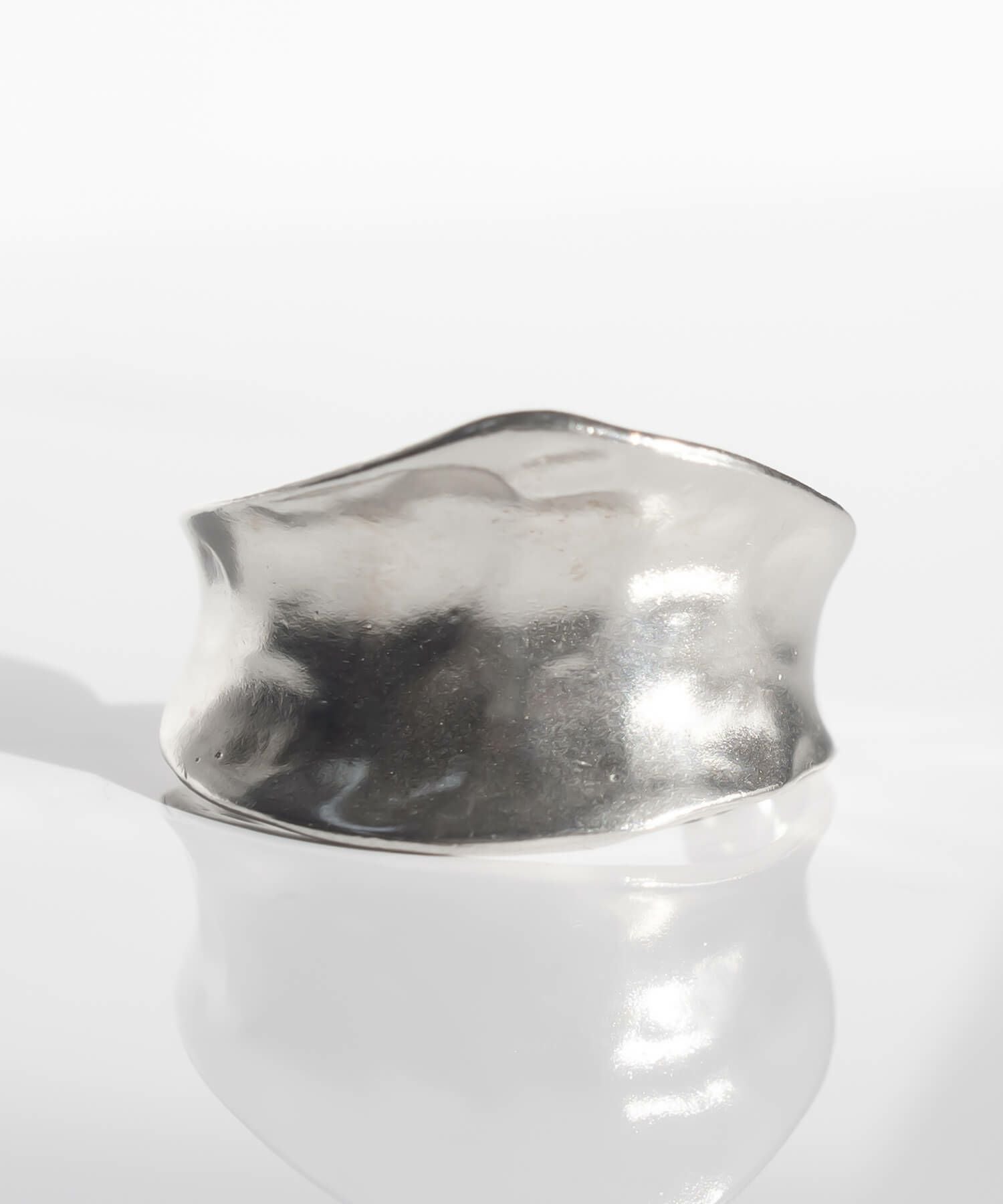 Silver925 Hammerd Hoop Pierce CORNETTO -コルネ- | Ops.(オプス)公式