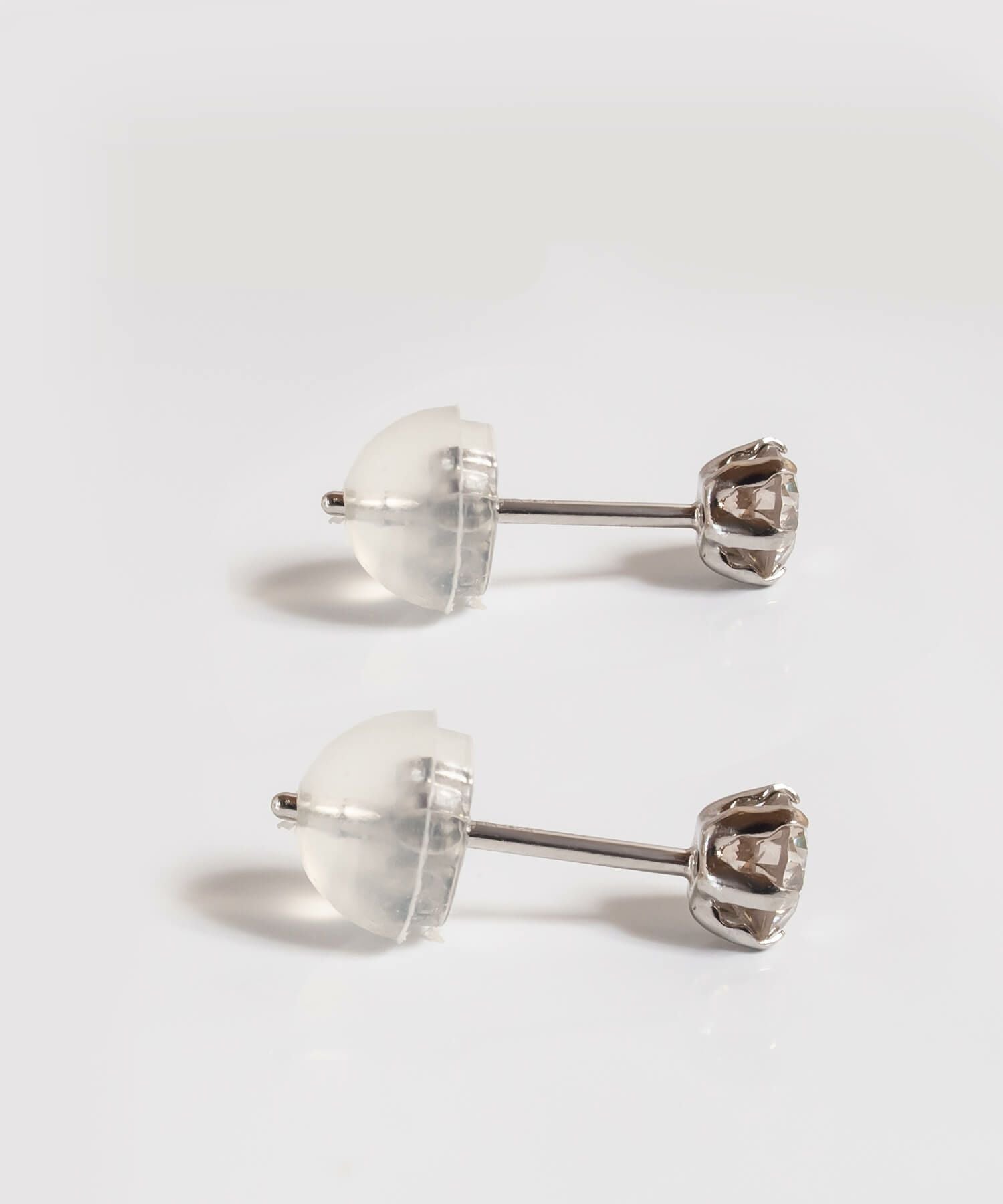 H&C Cut Pt900 Precious Diamond Stud Earrings EDELE -エデル- | Ops