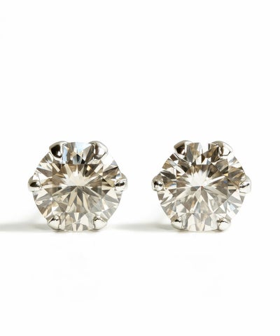 0.3ct ソリティア ダイヤモンド ピアス 一粒 Pt900 18k つけっぱなし 小さめ プラチナ900 【甲府ブランド H&Cカット】 プラチナ ダイヤモンドピアス プラチナ900 天然ダイヤ ピアス 金属アレルギー 対応 レディース ジュエリー アクセサリー プレゼント 大人 可愛い