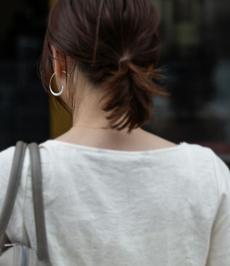 大ぶり 金属アレルギー 安心 シルバー925 ピアス ゴールド ピアス フープ 大ぶり ピアス シンプル レディース 18k仕上げ ピアス 揺れる 派手 個性 レトロ 大人 可愛い ピアス カジュアル フォーマル フックピアス 大人 可愛い おしゃれ