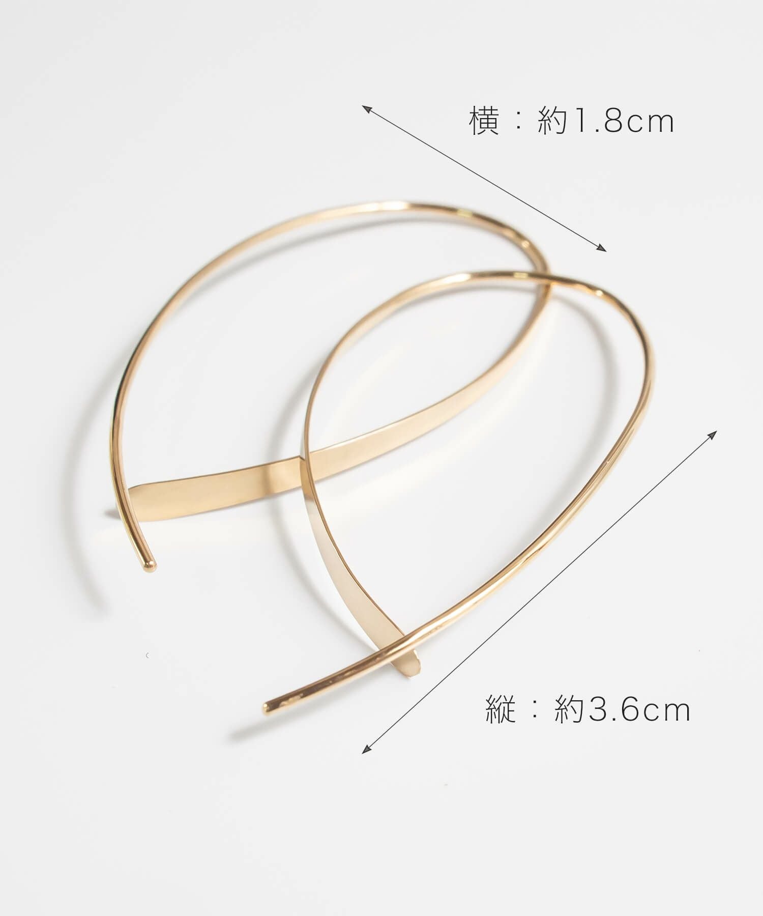 フープピアス 18K GOUCCIA -ゴーチャ- | Ops.(オプス)公式ストア