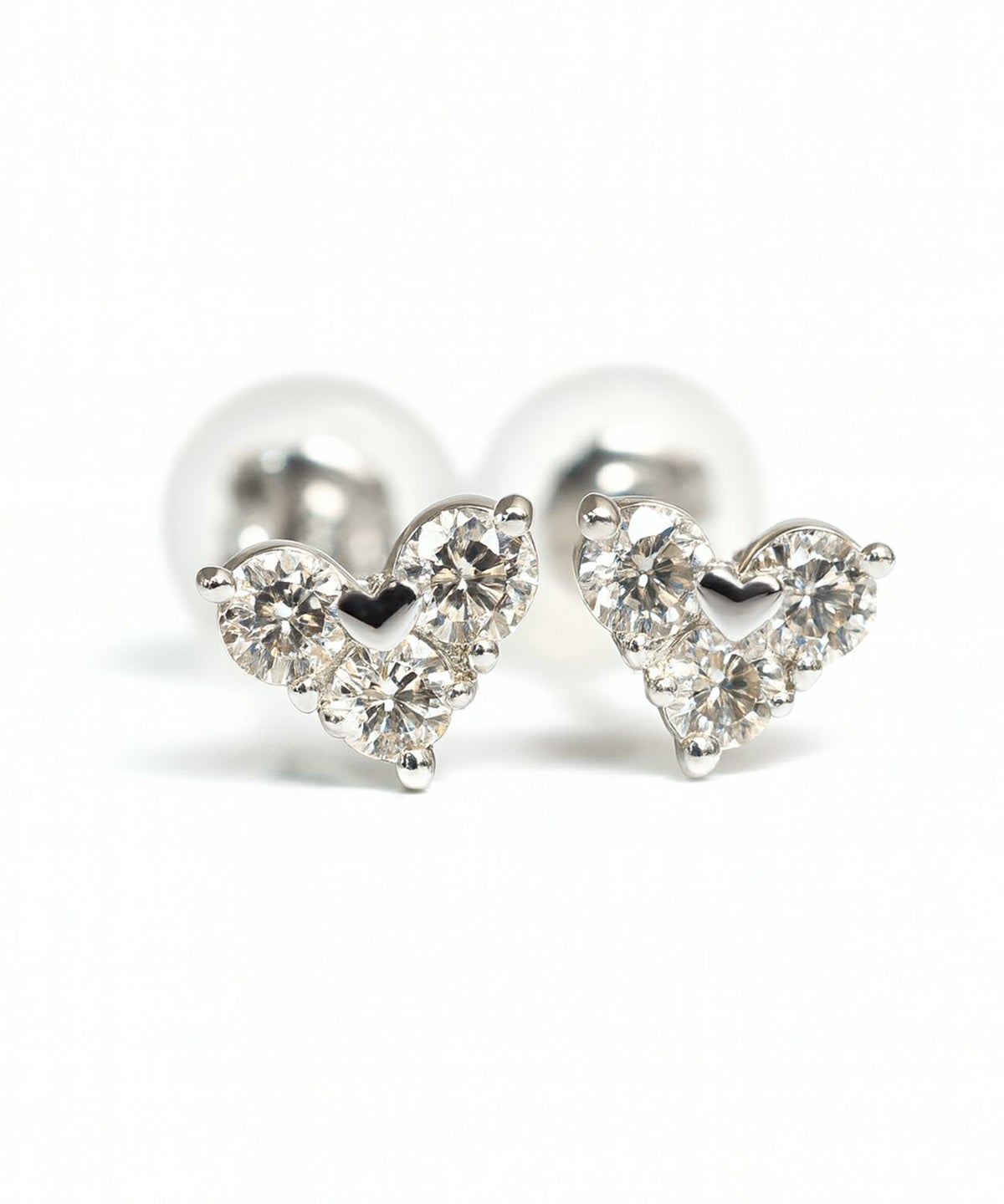 H&C プラチナ 0.2ct ダイヤ ピアス ハート 一粒 Pt900 18k つけっぱなし 小さめ ソリティア プラチナ900 プラチナ900 18K H&C 最高級カット 一粒ダイヤ ピアス レディース ジュエリー アクセサリー プレゼント 大人 可愛い おしゃれ H&C ハートアンドキューピット ダイヤモンド ブランド