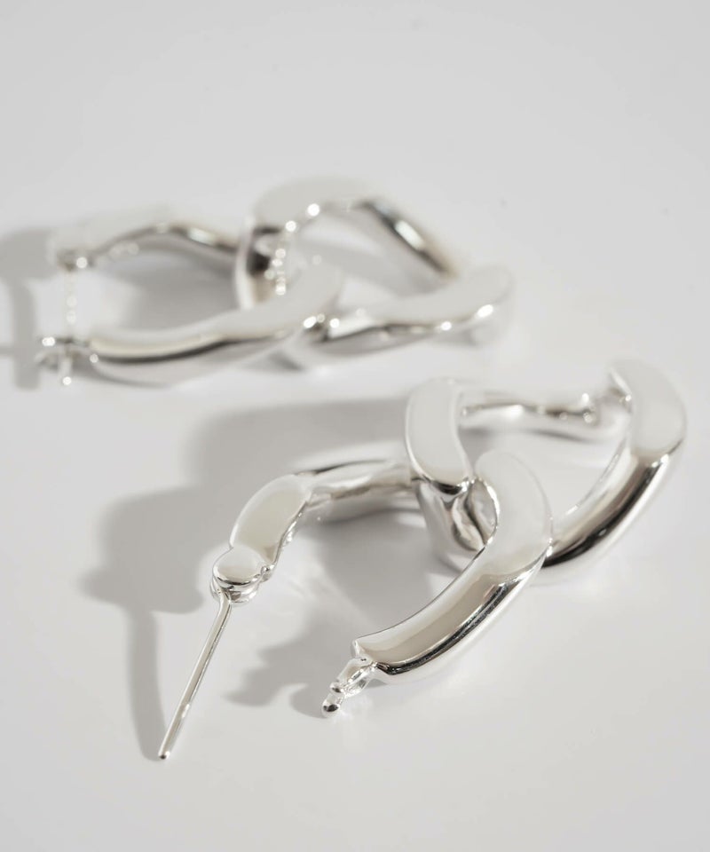 シルバー925 ピアス ゴールド ピアス 【NEVIEN ネビア】 silver925 金属アレルギー 安心 大ぶり ピアス シンプル レディース 18k ピアス 揺れる 派手 個性 レトロ 大人 可愛い ピアス カジュアル フォーマル 大人 可愛い おしゃれ