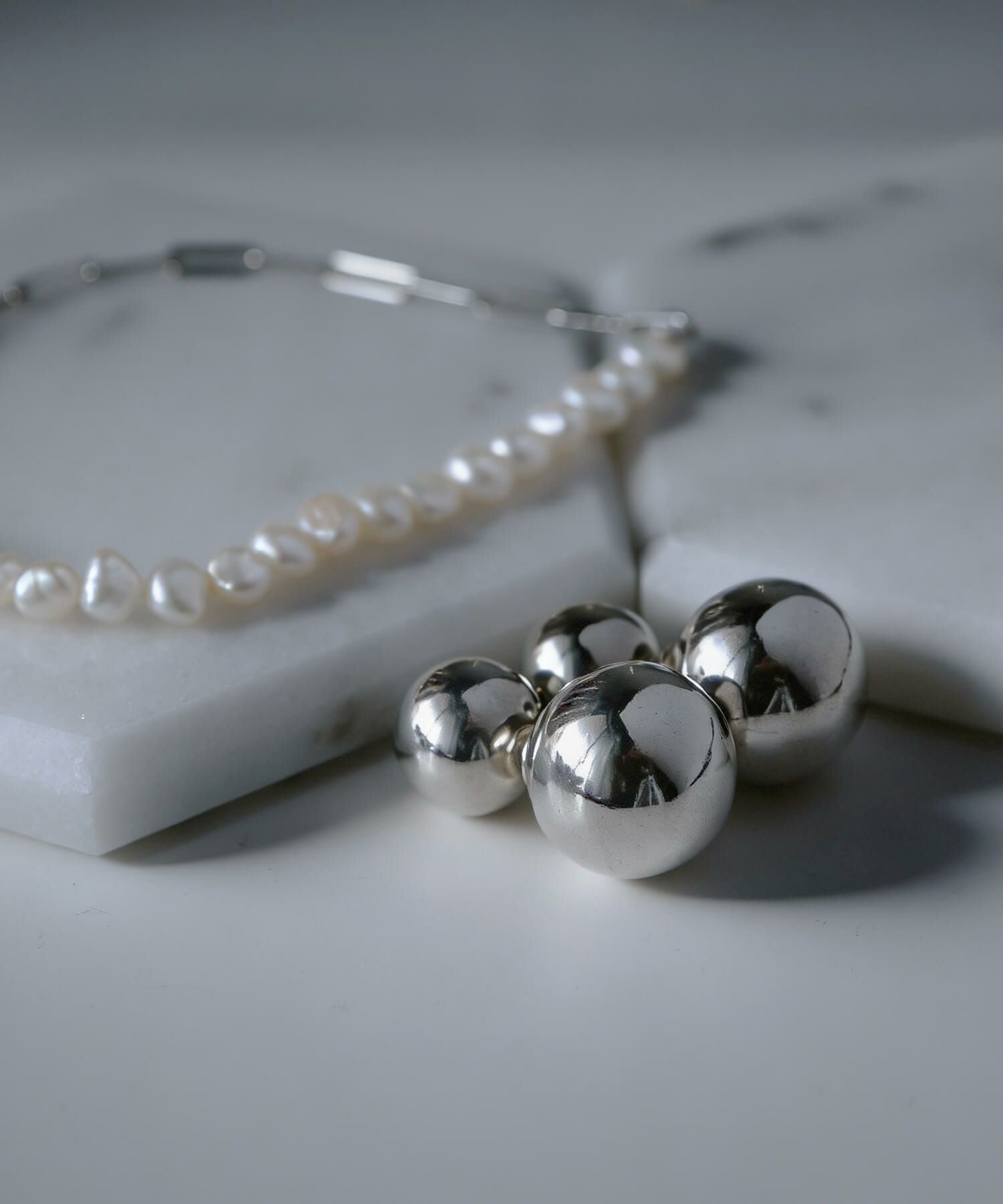 Silver925 Round Ball Stud Pierce PALLO -パロ- | Ops.(オプス)公式ストア