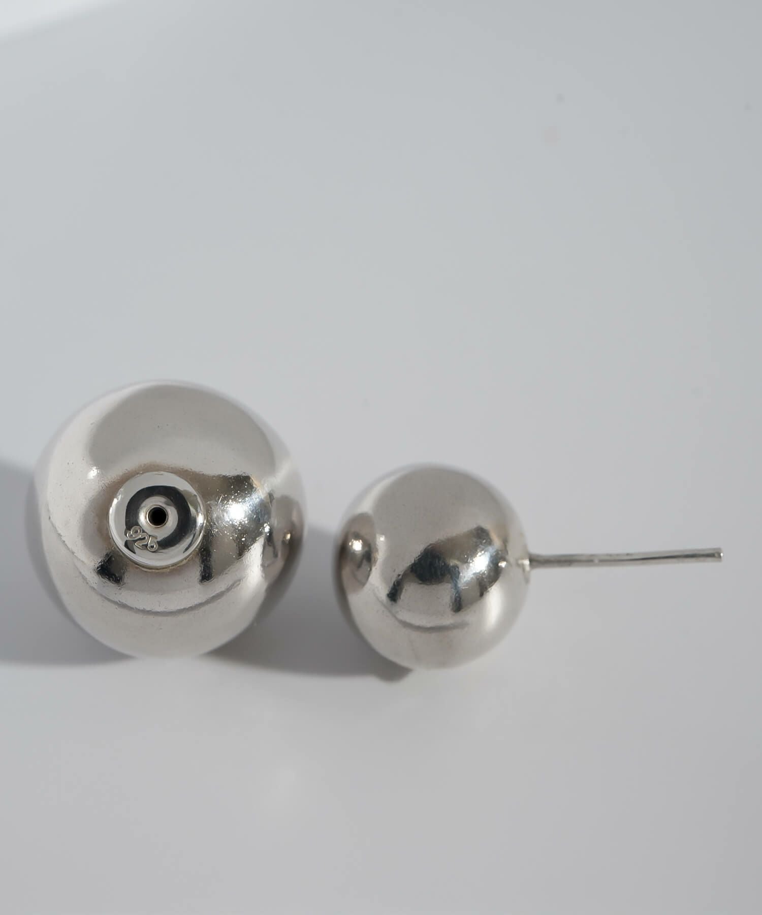 シルバーボールブローチ156シルバー925 Silver925 Round Ball Stud Pierce PALLO -パロ- | Ops.(オプス)公式ストア