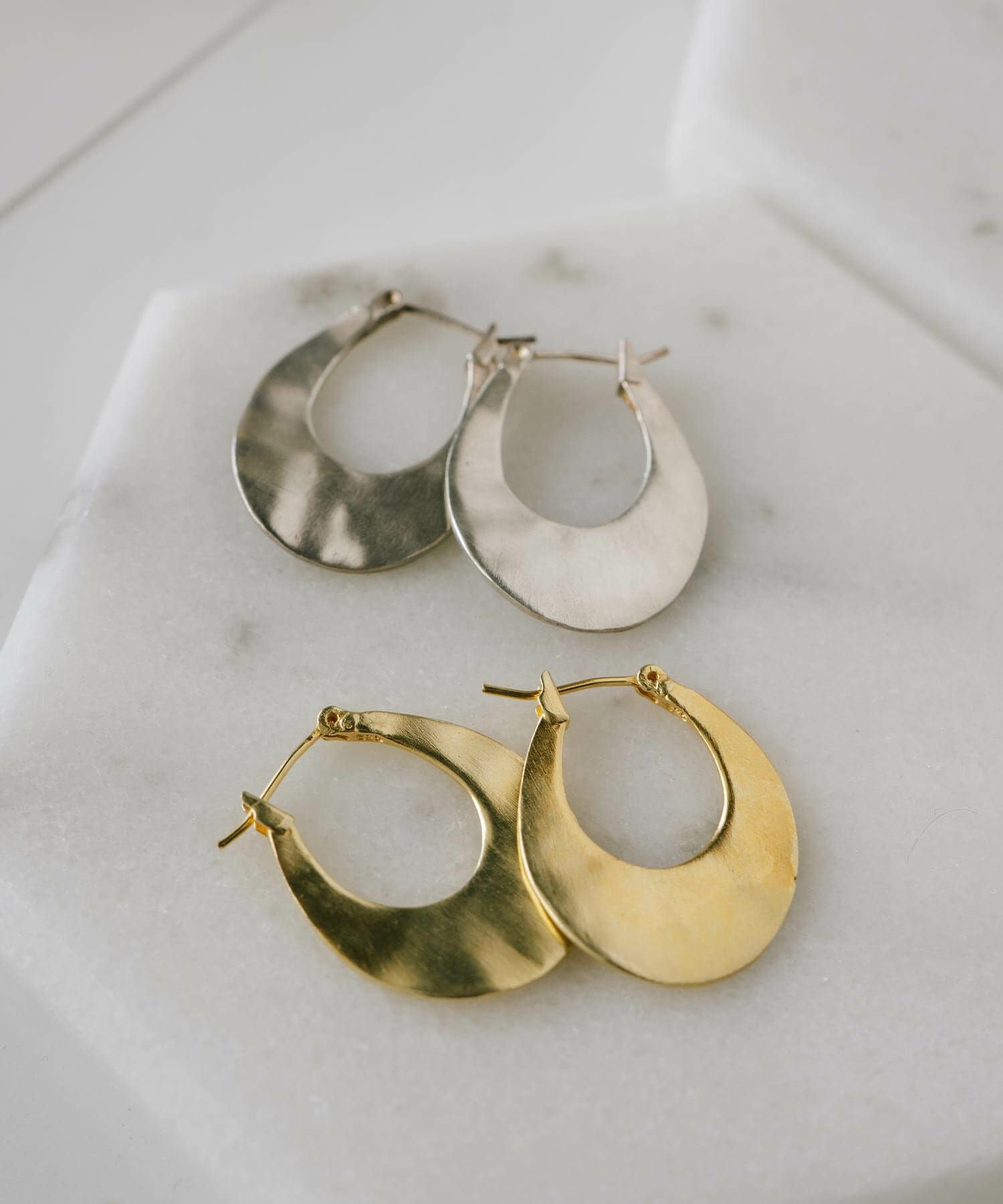 Silver925 Horse Shoe Hoop Earrings PEDOL -ぺドル- | Ops.(オプス