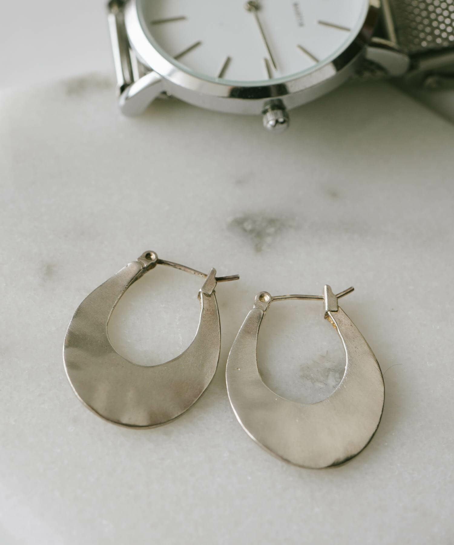 Silver925 Horse Shoe Hoop Earrings PEDOL -ぺドル- | Ops.(オプス