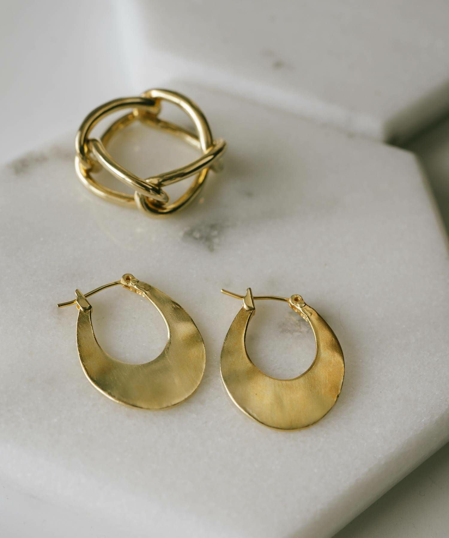 Silver925 Horse Shoe Hoop Earrings PEDOL -ぺドル- | Ops.(オプス