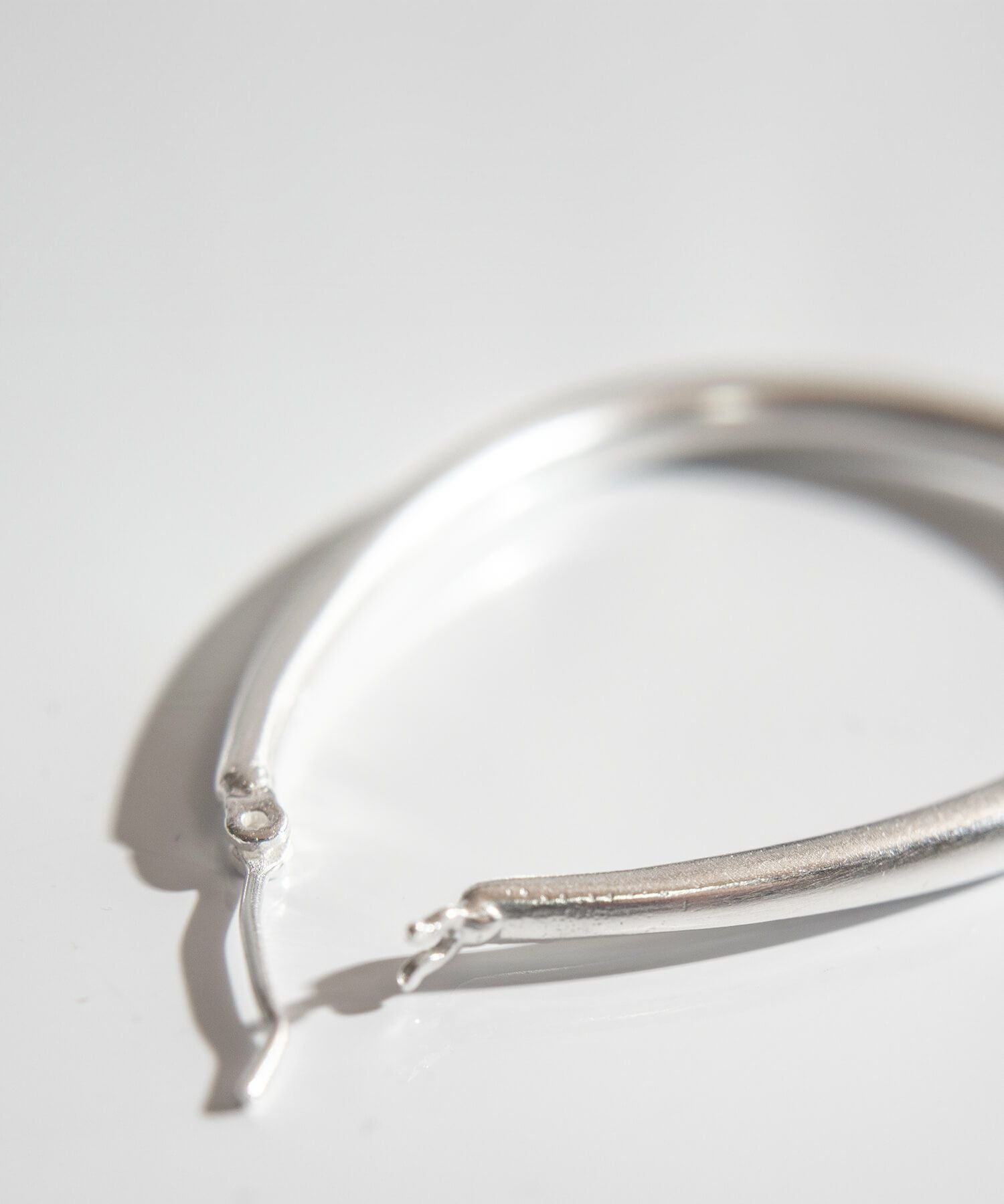 Silver925 Teardrop Plump Matte Earrings TILK -ティルク- | Ops