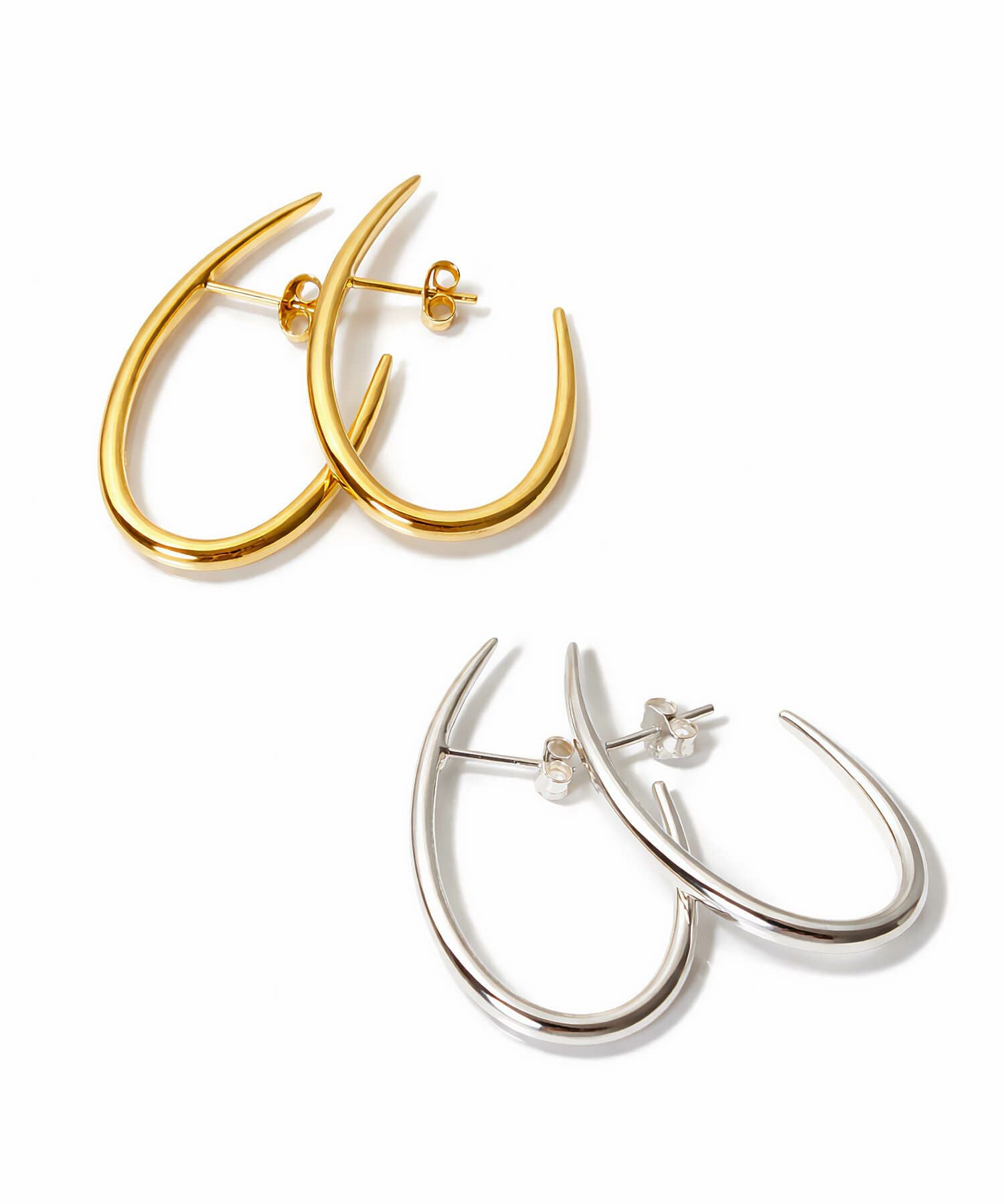Silver925 Harf Hook Elegant Earrings VIIDA -ヴィーダ- | Ops