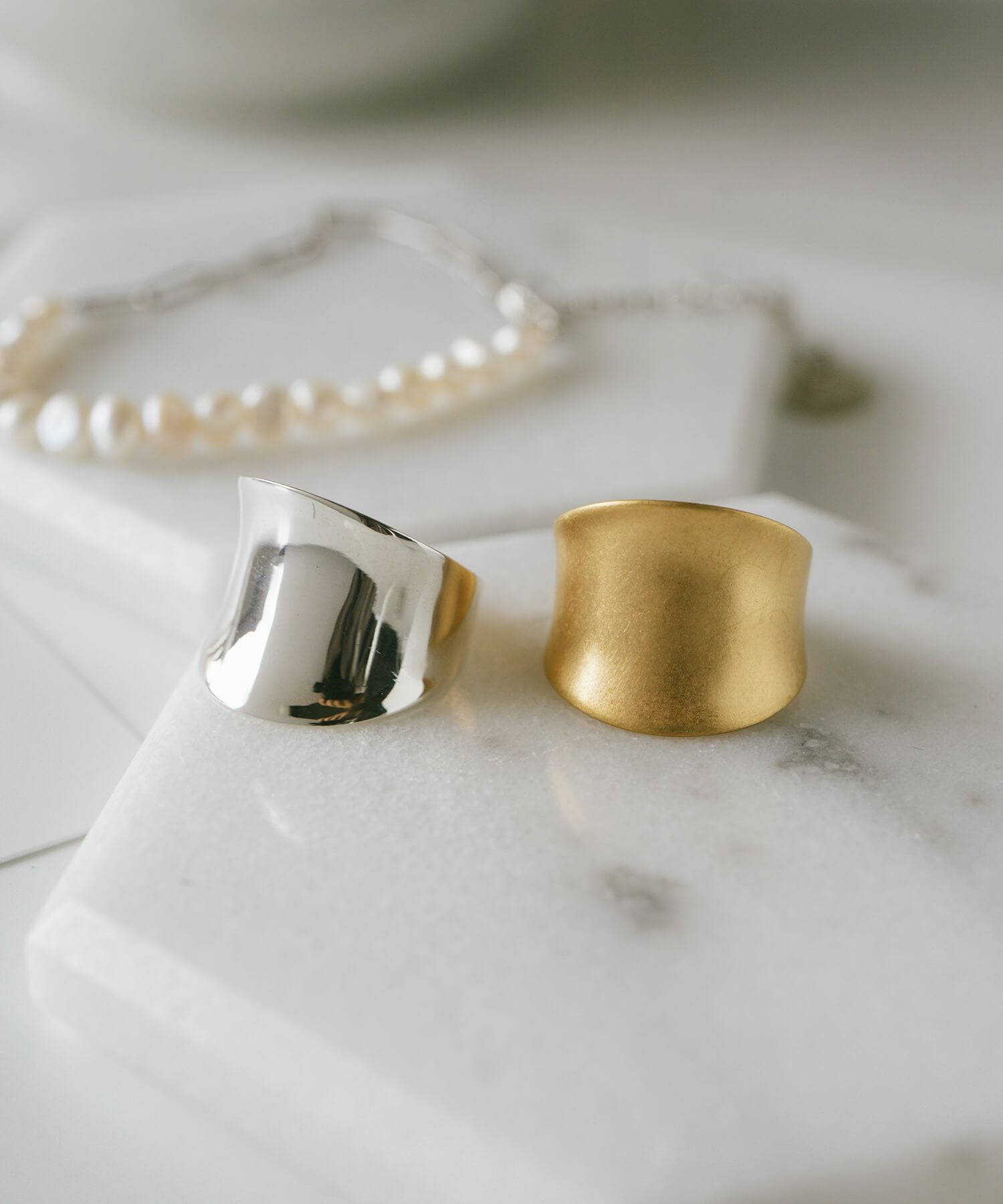Silver925 Curved Tube RIng AVIOR -アヴィオール- | Ops.(オプス)公式