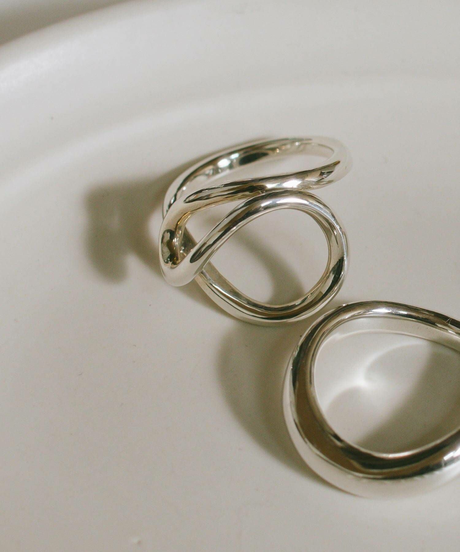 【美品・箱有】UNUSED シルバー925リング カラビナ フープリング Silver925 Wavy Road Ring FATONU -ファトーヌ- | Ops.(オプス)公式ストア