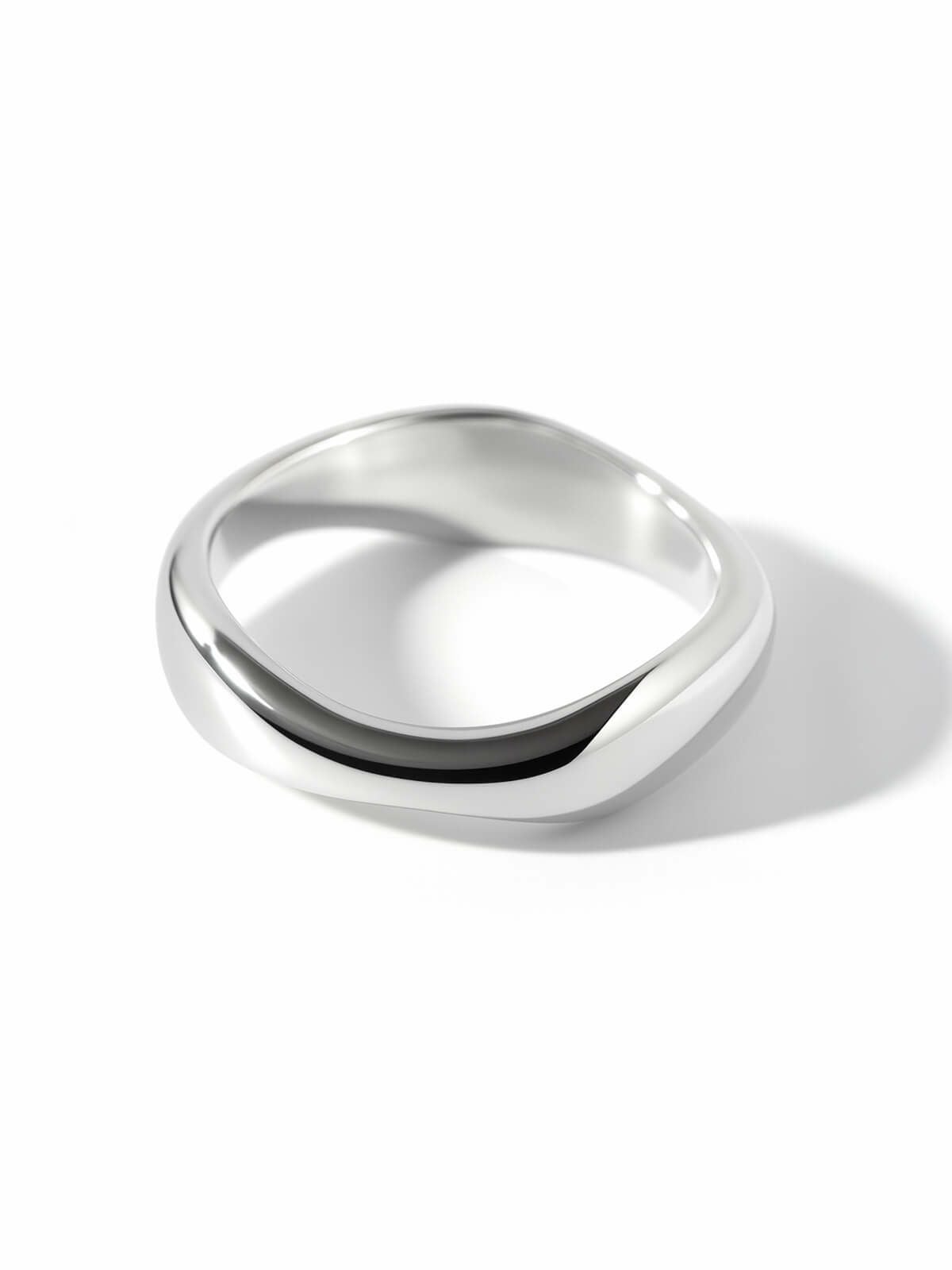 Silver925 Wide Wavy Ring GREZIO -グレジオ- | Ops.(オプス)公式ストア