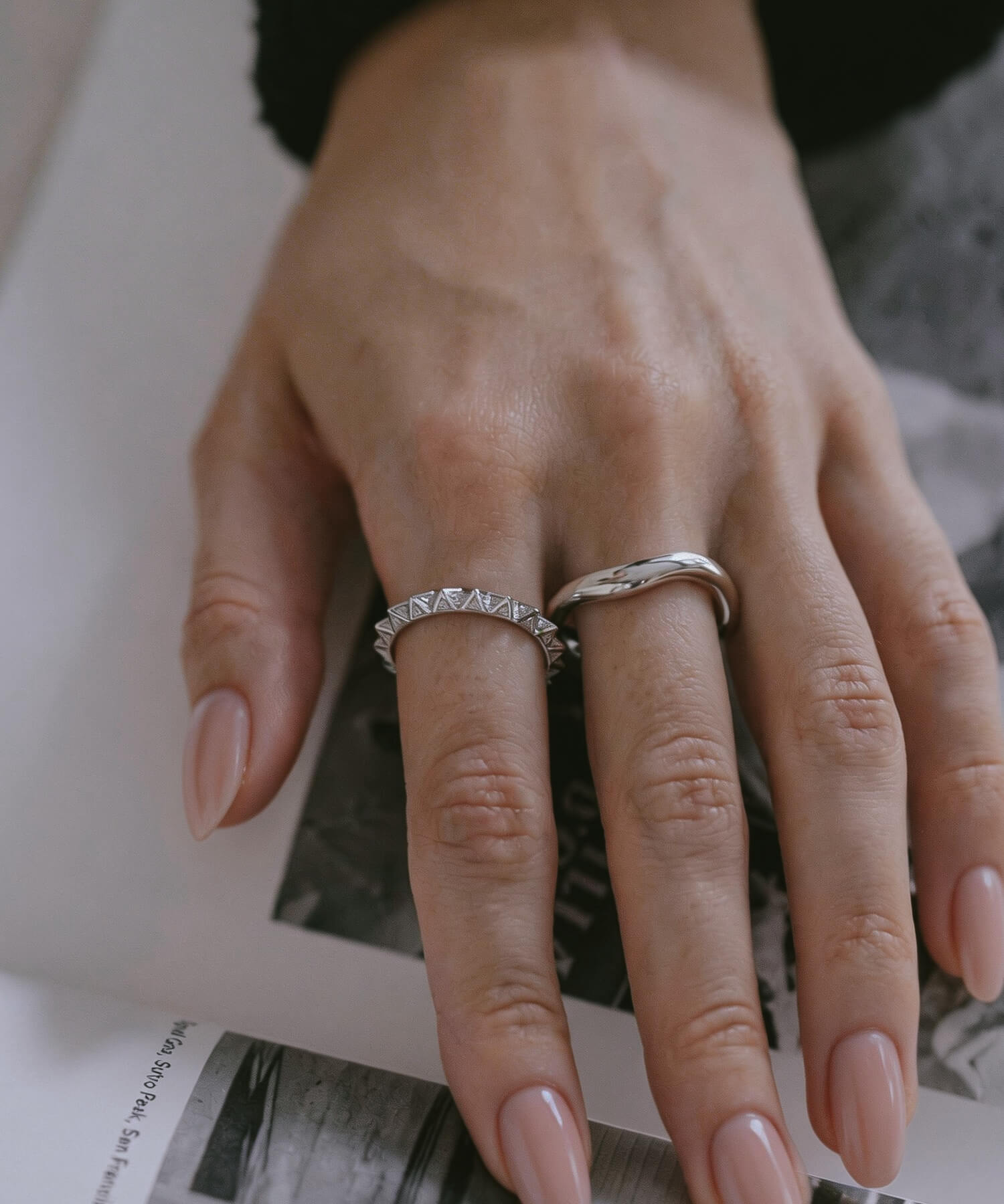 Silver925 Wave Ring LOROC -ロロック- | Ops.(オプス)公式ストア