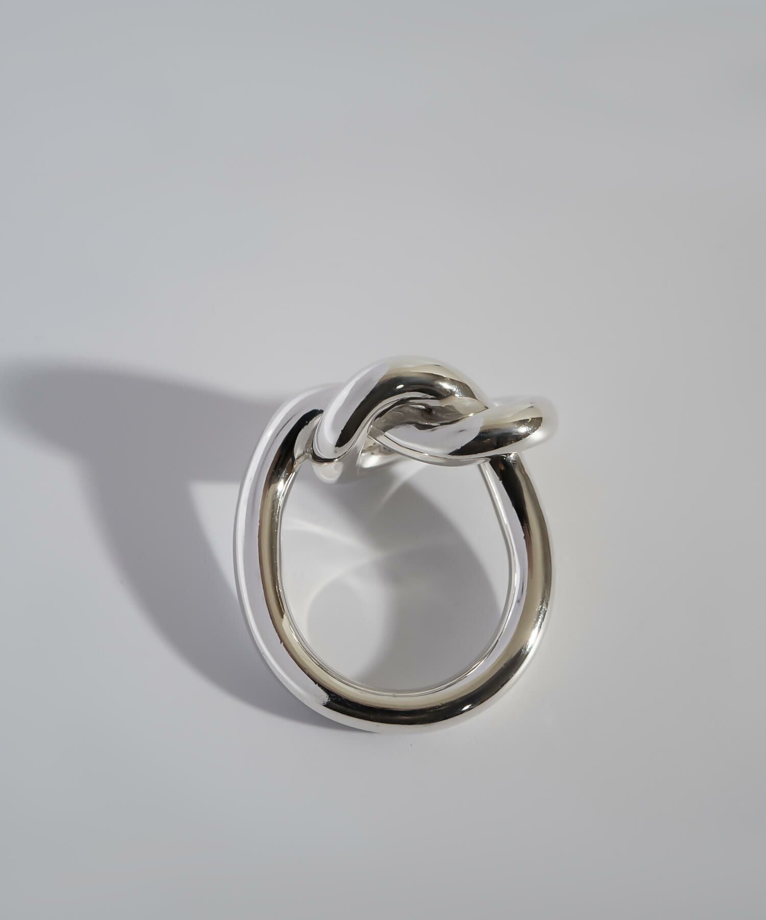 シルバー925 レディース 太め 大ぶり リング Knot Ring OBLIGA-RING