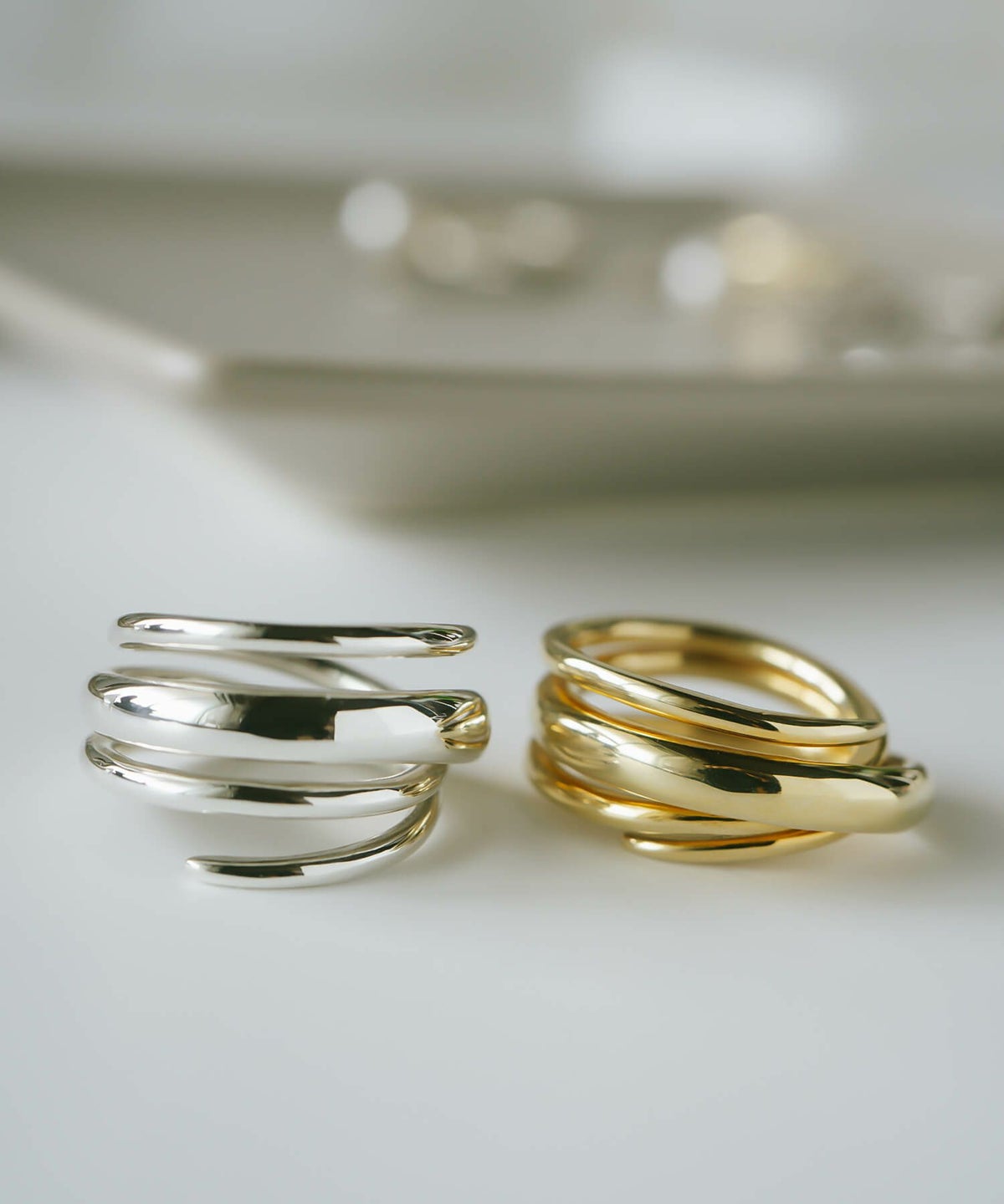 シルバーリング シンプル 【PAMUR パムール】 スパイラルリング 大ぶり リング レディース silver925 リング シルバー925 デザインリング カジュアル フォーマル 金属アレルギー 安心 指輪 ジュエリー アクセサリー 地金 指輪 重ね付け 人差し指 親指 中指 指輪 おしゃれ