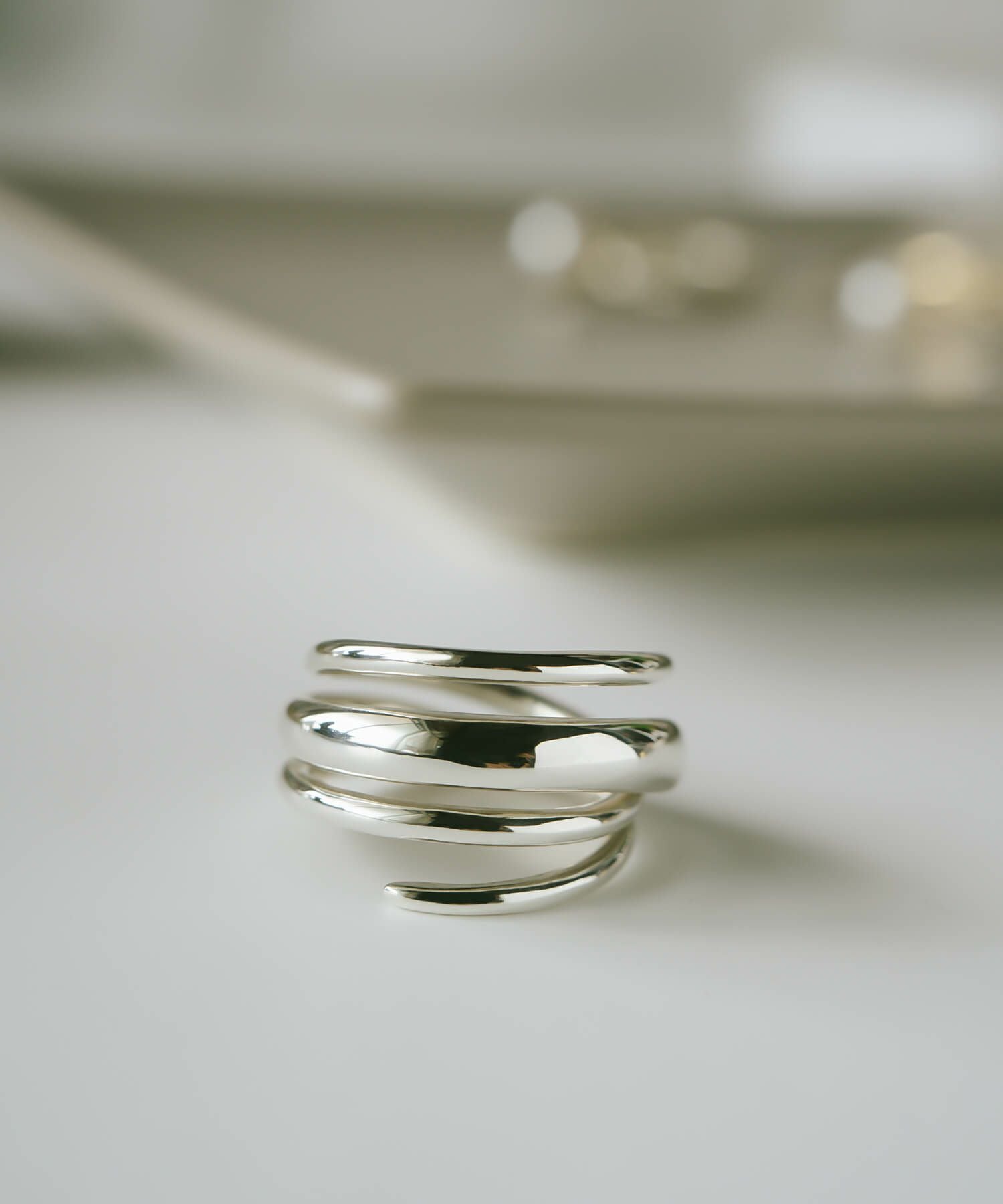 Silver925 Multi Layered Ring PAMUR -パムール- | Ops.(オプス)公式ストア