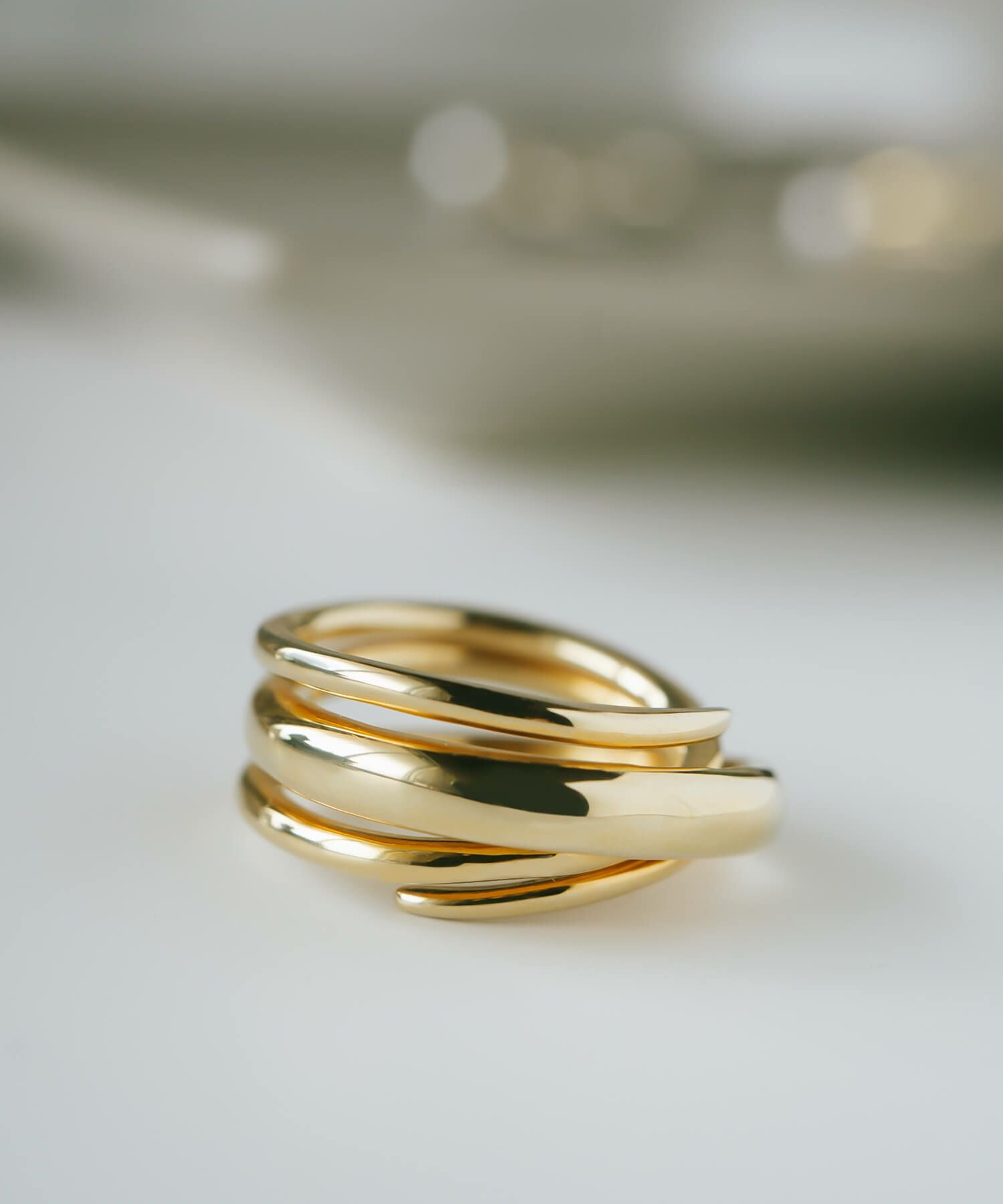 Silver925 Multi Layered Ring PAMUR -パムール- | Ops.(オプス)公式ストア