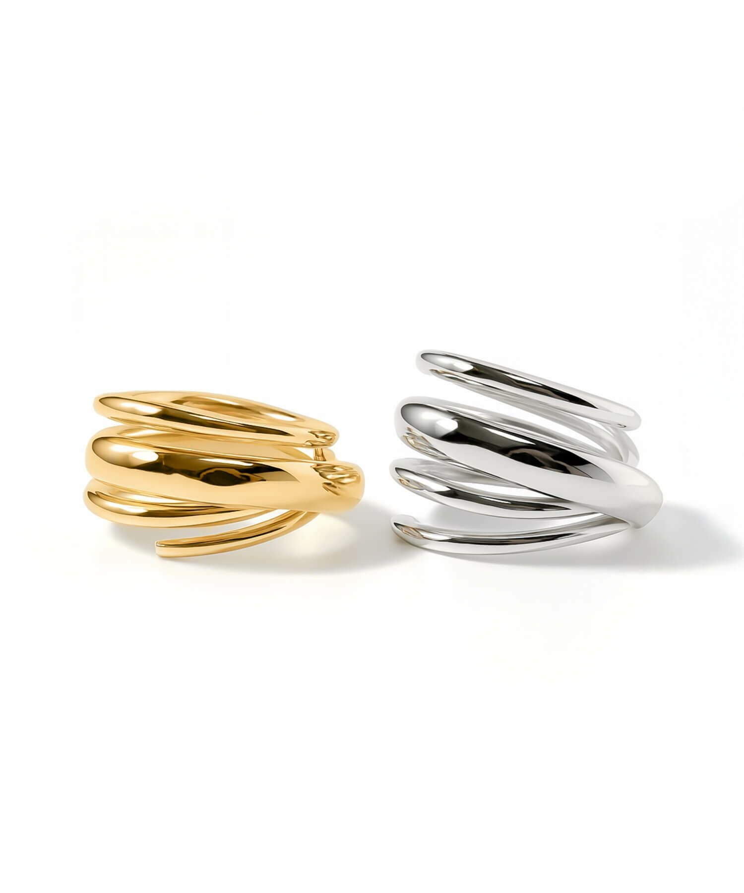 Silver925 Multi Layered Ring PAMUR -パムール- | Ops.(オプス)公式ストア