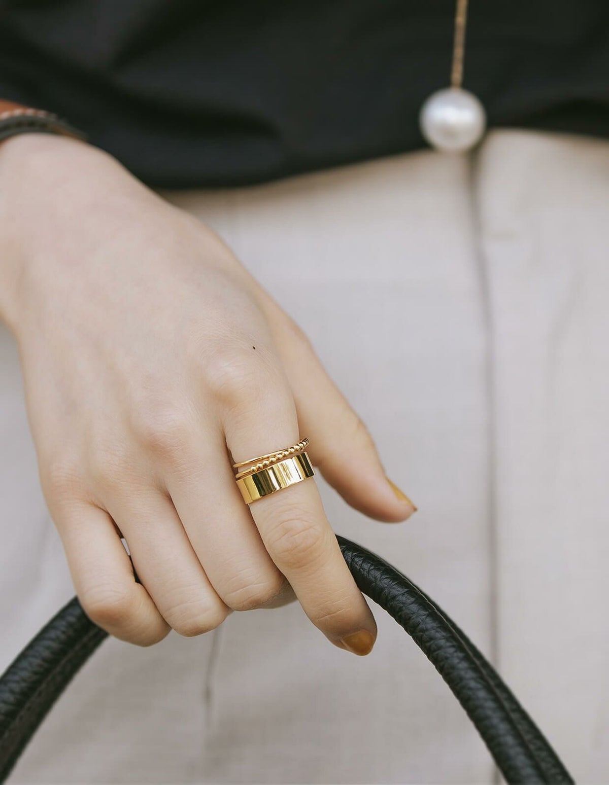 金属アレルギー 安心 リング シルバー925 リング シンプル 6mm 【Solone ソロネ】 シルバー ゴールド リング シルバーリング ゴールドリング 太め レディース 人差し指 指輪 おしゃれ 18金 k18 リング ゴールド 華奢 指輪