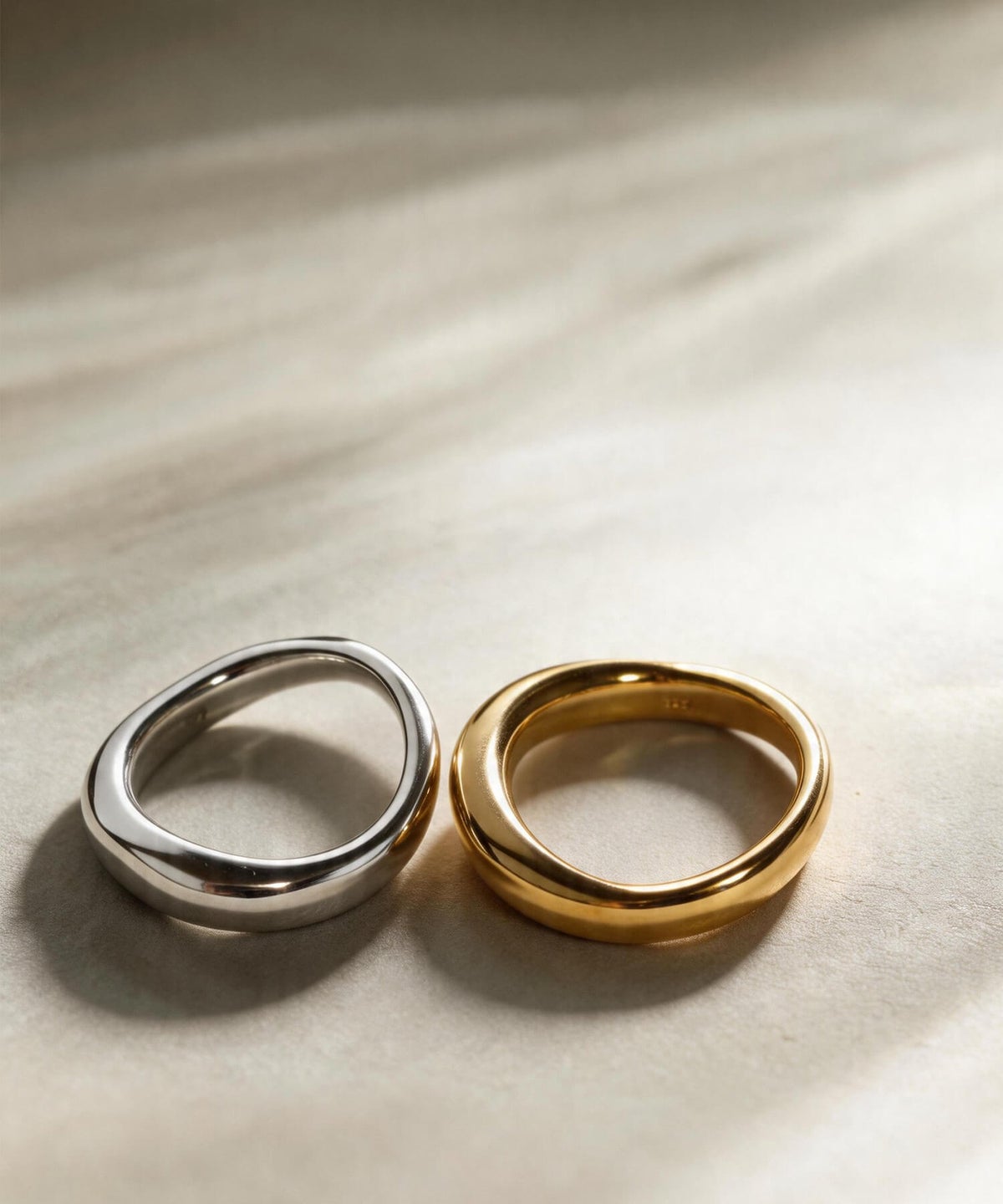 シルバー925製シンプル 太めのリング ULUA ウルア