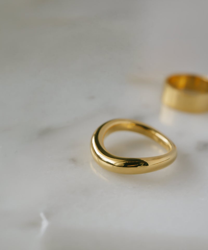 シルバーリング シンプル 【ULUA ウルア】 ウェーブ クラシック バンドリング 人差し指 指輪 レディース silver925 リング 925silver シルバー925 デザインリング カジュアル フォーマル 金属アレルギー 安心 ジュエリー アクセサリー 地金 指輪 重ね付け おしゃれ