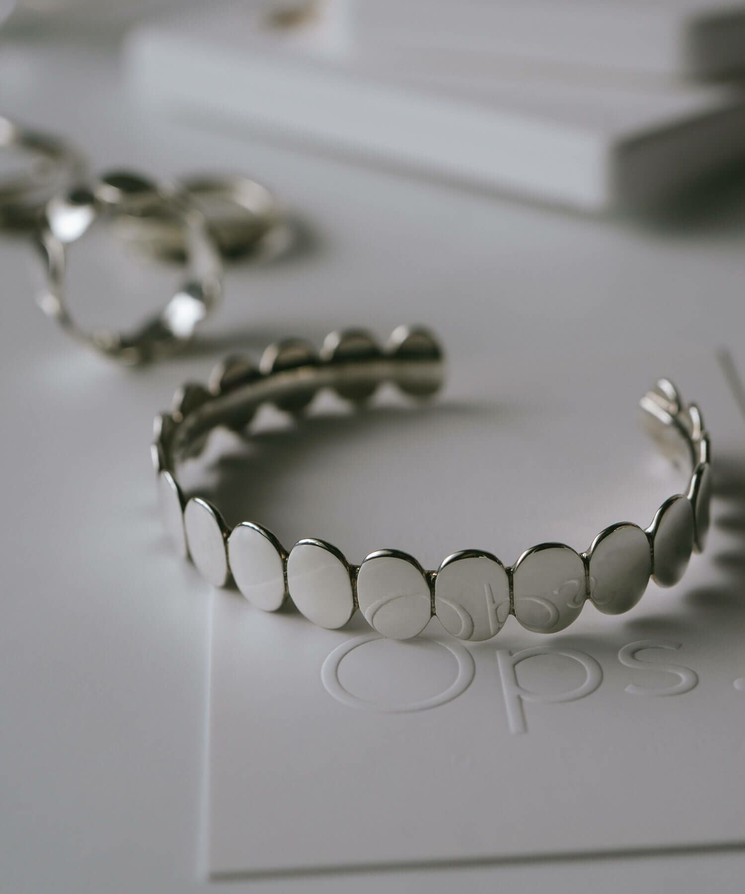Silver925 Hammered Beads Bangle HALVA -ハルヴァ- | Ops.(オプス