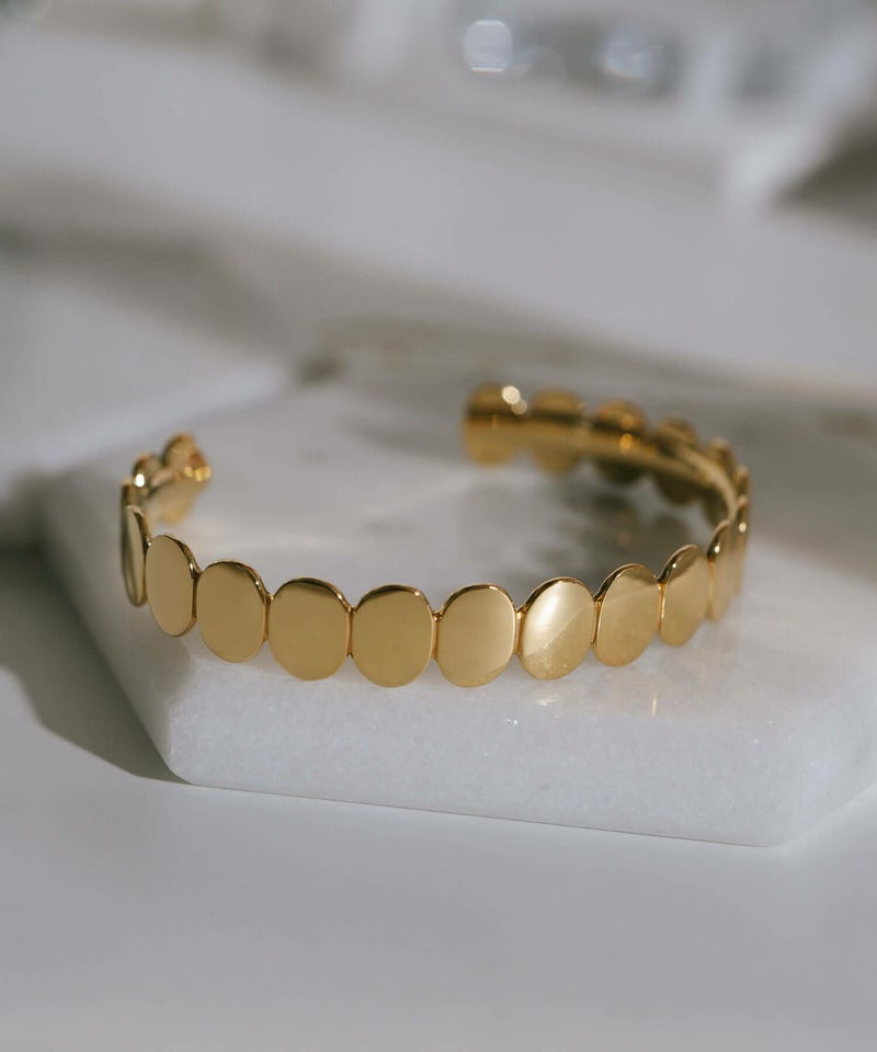 バングル 太め 【HALVA ハルヴァ】 シルバー ジュエリー レディース 太め ワイド ブレスレット シルバー925 SV925 シンプル silver925 ワイドバングル カーブ プレーン カフ 大ぶり 太バングル おしゃれ