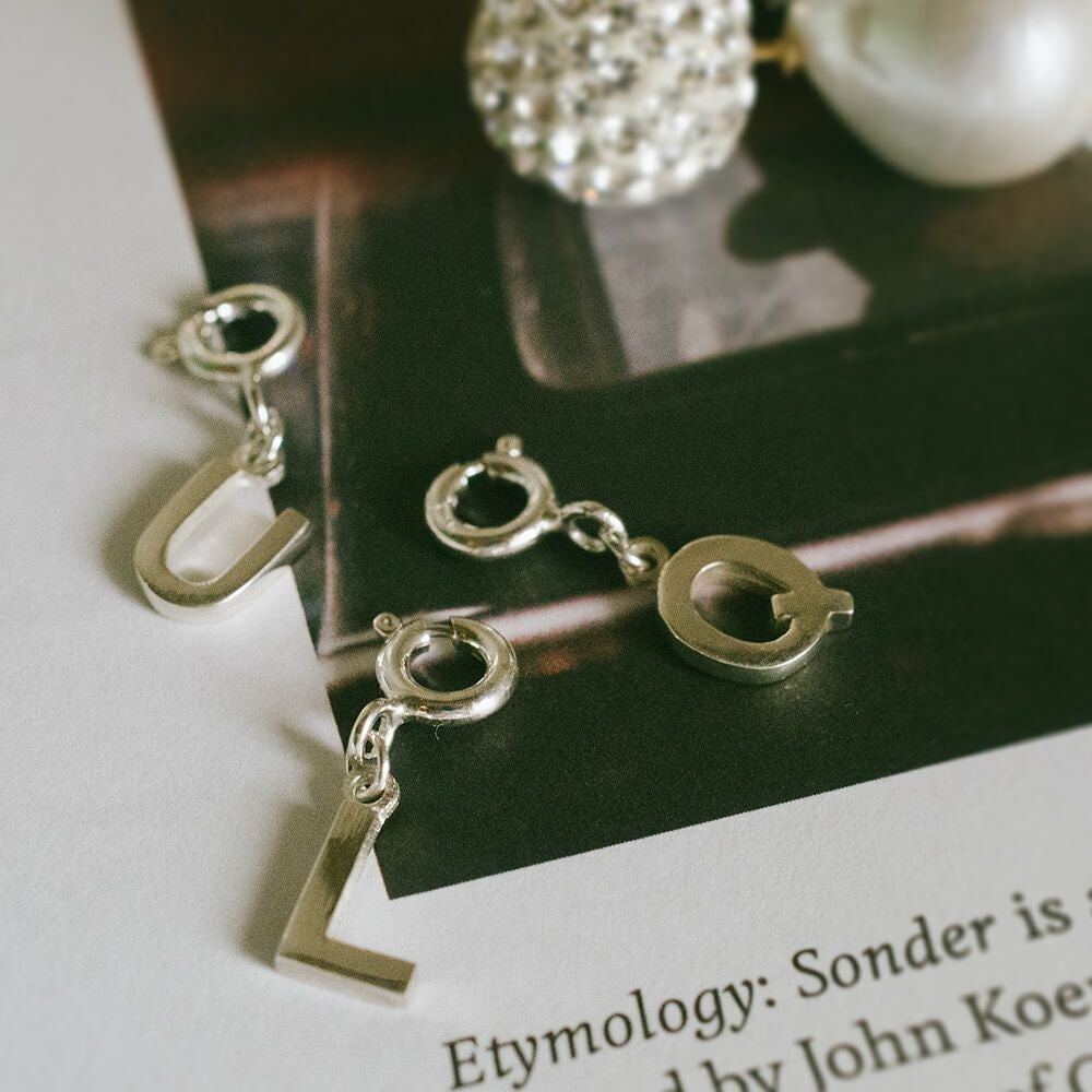 Silver925 Initial Dangle Charm LUPINO -ルピーノ- | Ops.(オプス