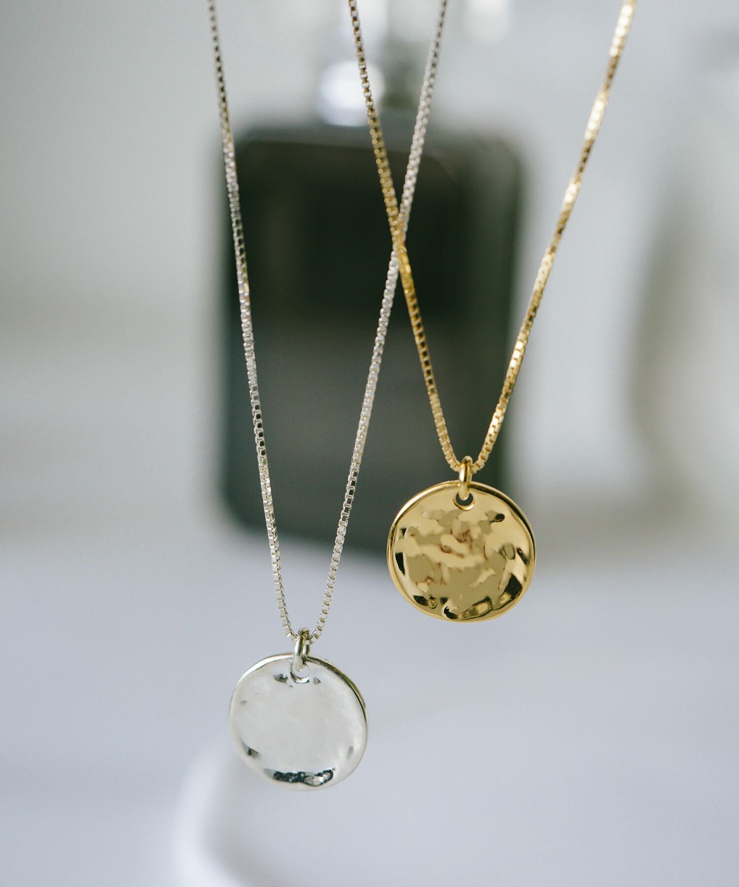 Silver925 Ripple Coin Necklace NOVAC -ノバック- | Ops.(オプス)公式