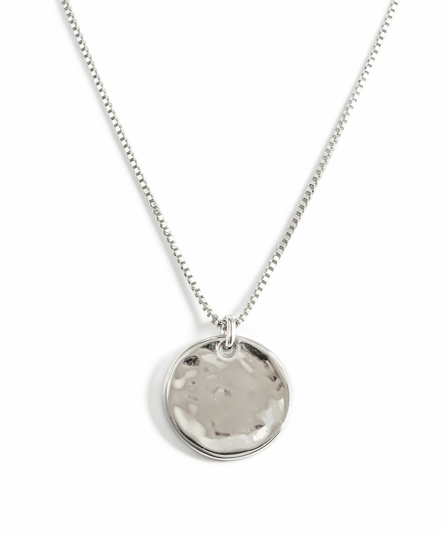 Silver925 Ripple Coin Necklace NOVAC -ノバック- | Ops.(オプス)公式