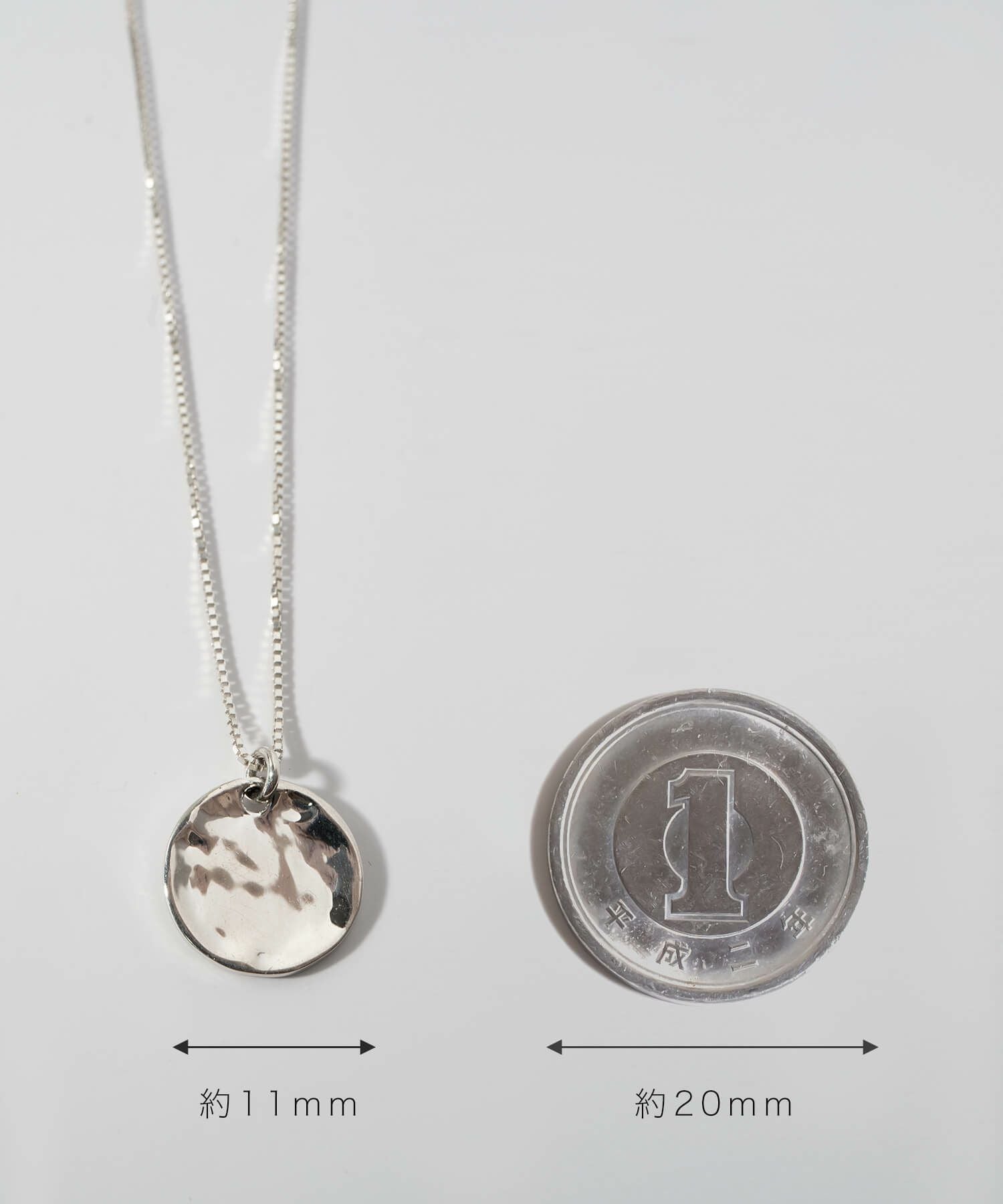 Silver925 Ripple Coin Necklace NOVAC -ノバック- | Ops.(オプス)公式