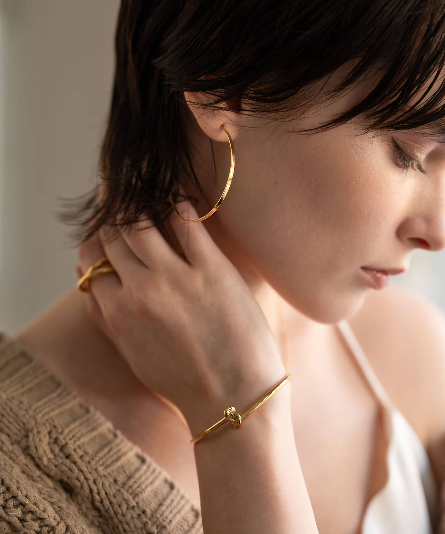 Silver925 Tight Knot Bangle OBLIGA -オブリガ- | Ops.(オプス)公式ストア