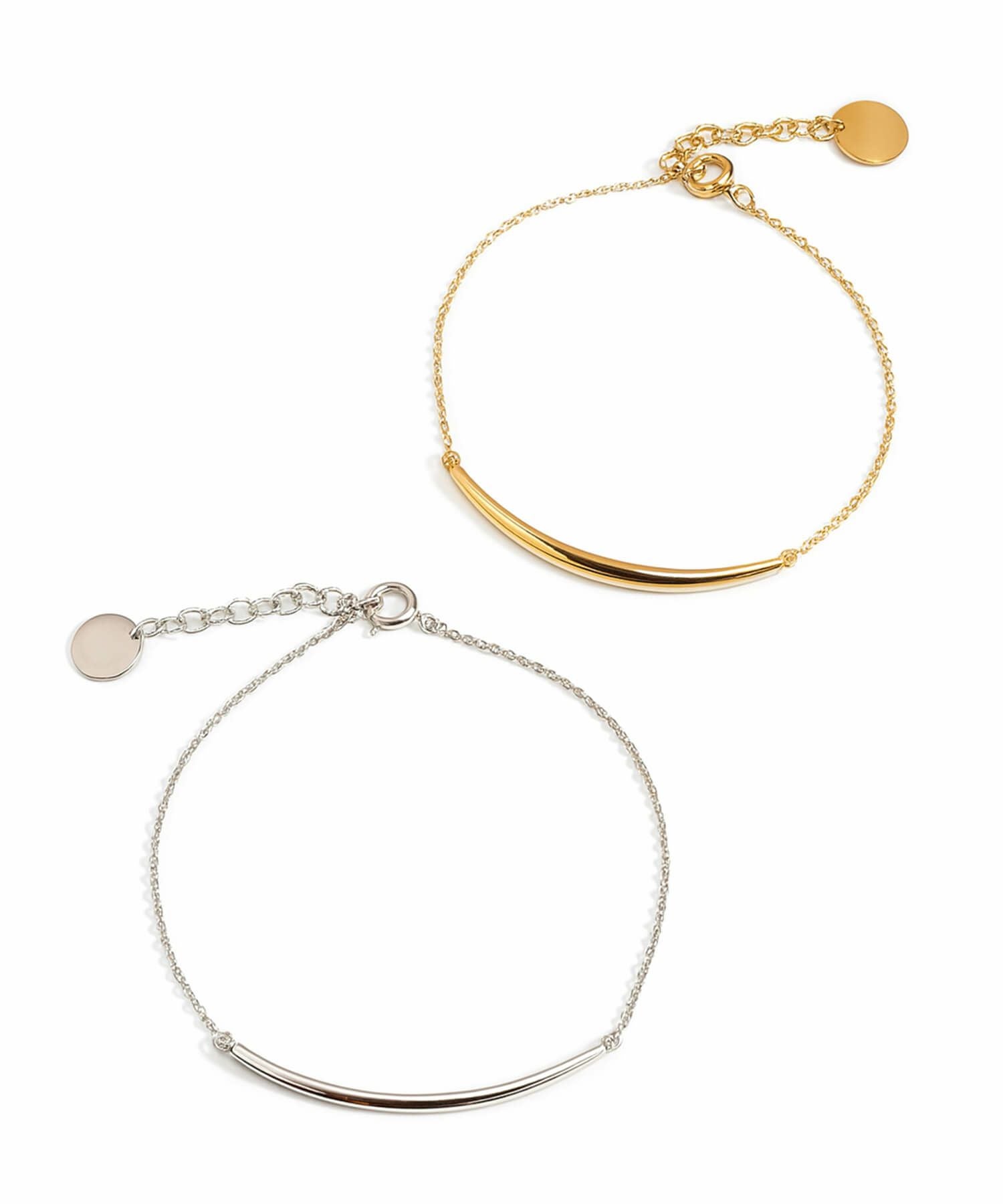 Silver925 Minimal Skinny Bar Bracelet TIGO -ティゴ- | Ops.(オプス