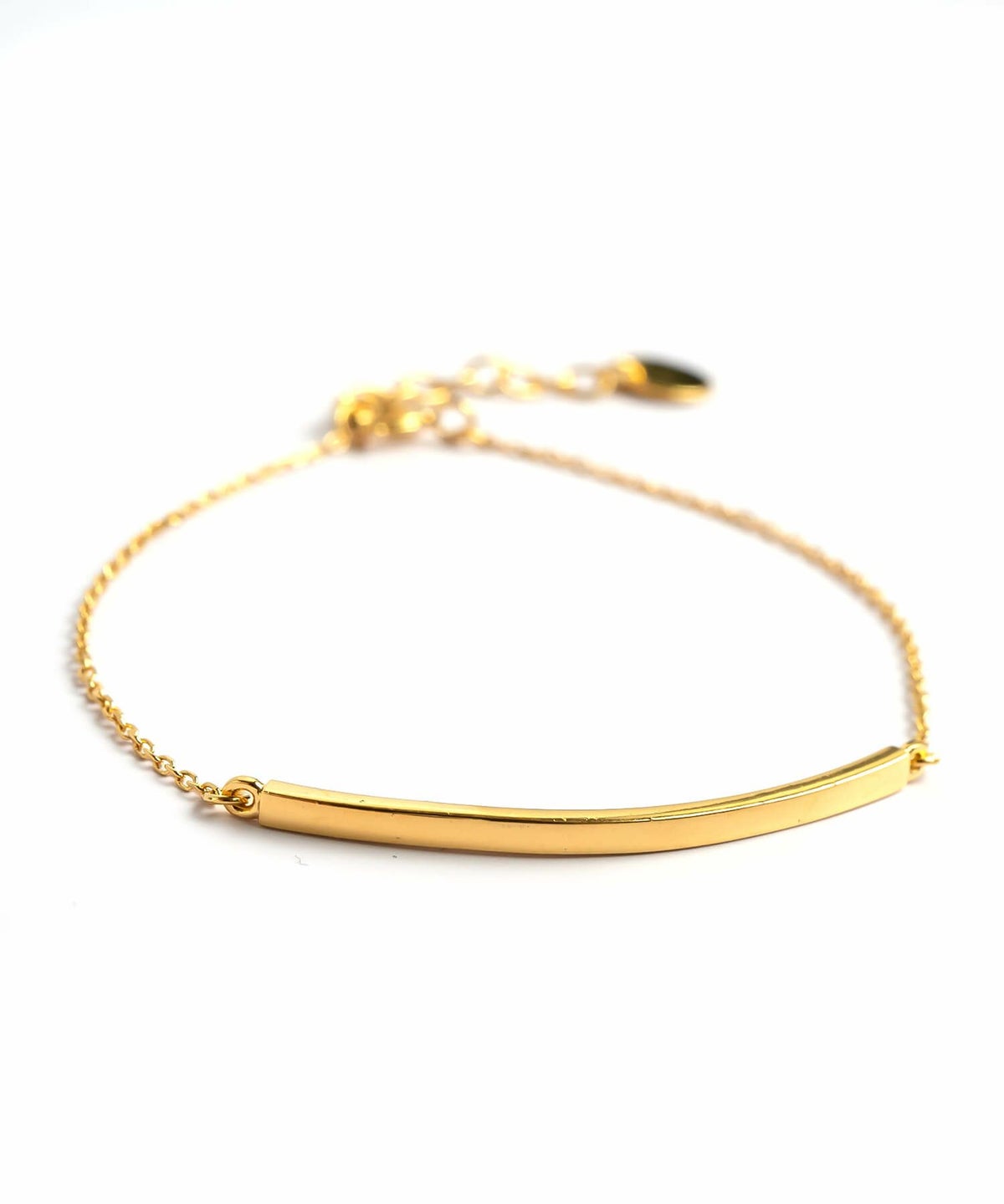 シルバー925 ブレスレット チェーン レディース 【Tigo ティゴ】 スマイルライン プレート 丸 ラウンド サークル 小粒モチーフ シルバー925 18k 小豆チェーン 金属アレルギー対応 大人 可愛い おしゃれ