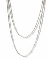 【ドラマ衣装協力】ネックレスチェーンのみ ネックレス シルバー レディース 金属アレルギー対応 【Arete アレーテ】 チェーンだけ シンプル 2連 ロング メンズ 2本セット シルバー925 ゴールド ショート 18金 仕上げ k18 ニッケルフリー 長さ38cm 50cm おしゃれ 大人 可愛い