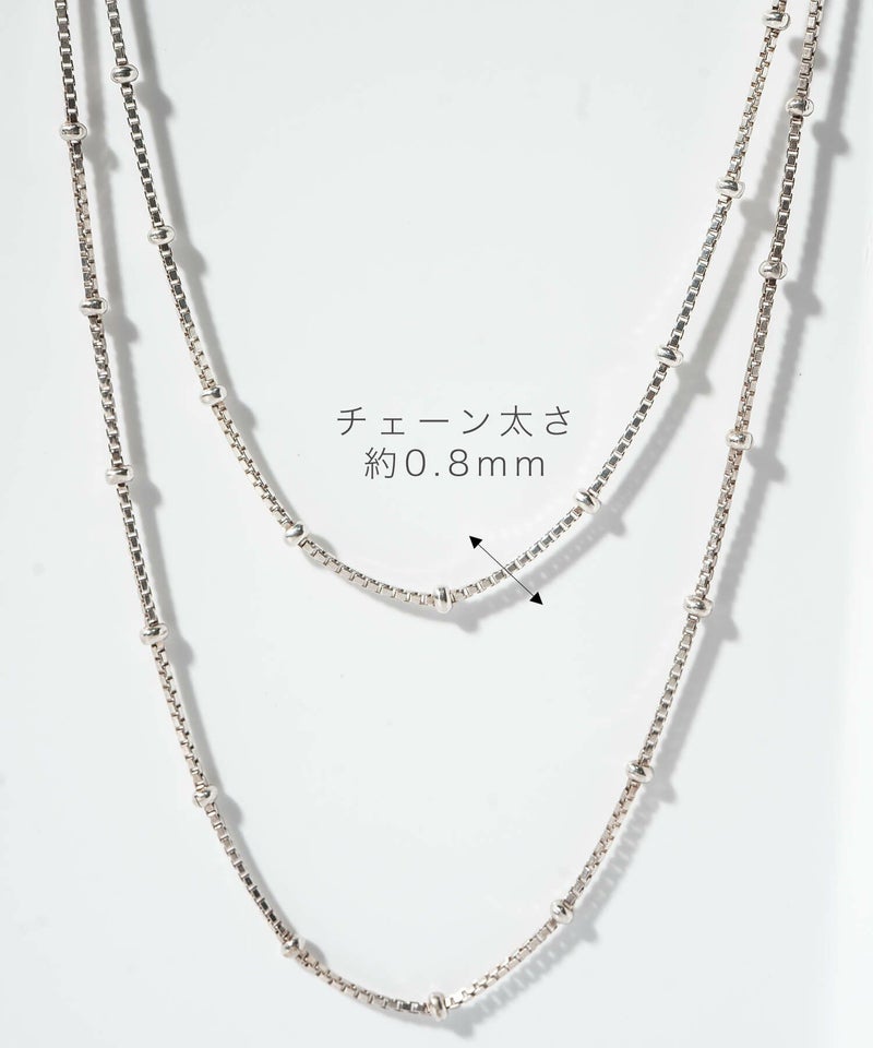 【ドラマ衣装協力】ネックレスチェーンのみ ネックレス シルバー レディース 金属アレルギー対応 【Arete アレーテ】 チェーンだけ シンプル 2連 ロング メンズ 2本セット シルバー925 ゴールド ショート 18金 仕上げ k18 ニッケルフリー 長さ38cm 50cm おしゃれ 大人 可愛い