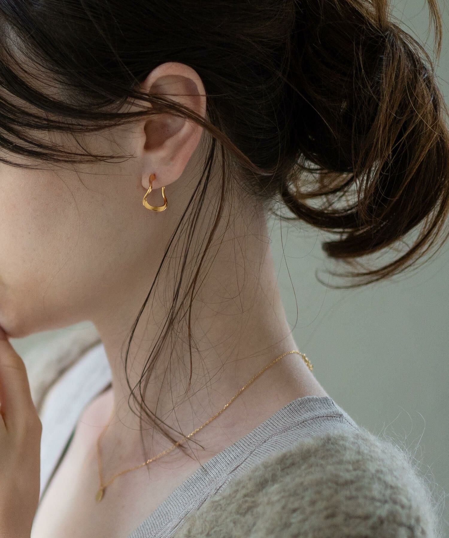 Siler925 Ripple Drop Earrings PIELE -ピエル- | Ops.(オプス)公式ストア