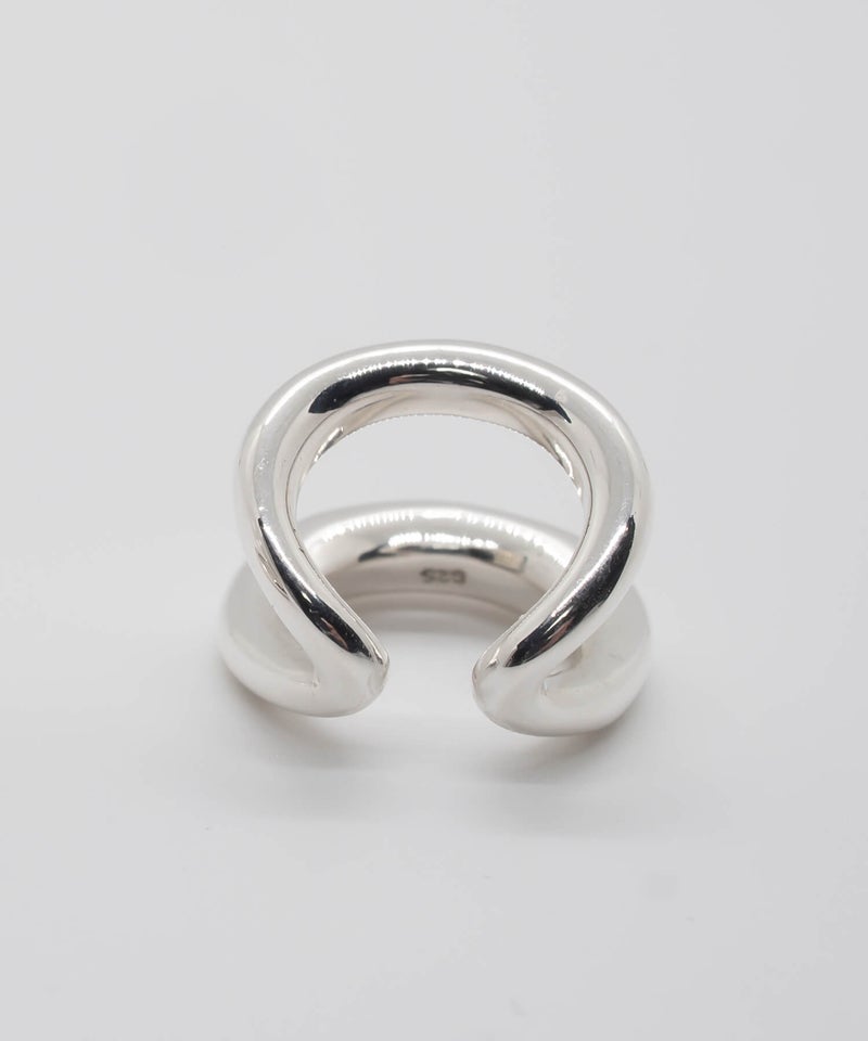 イヤーカフ 大ぶり レディース シンプル シルバー925 イヤカフ イヤーカフス ノンホールピアス ピアリング 大ぶり 【RHENE レーネ】 18k ゴールド仕上げ イヤリング Silver925 金属アレルギー対応 片耳用 フック ピアス カジュアル フォーマル おしゃれ