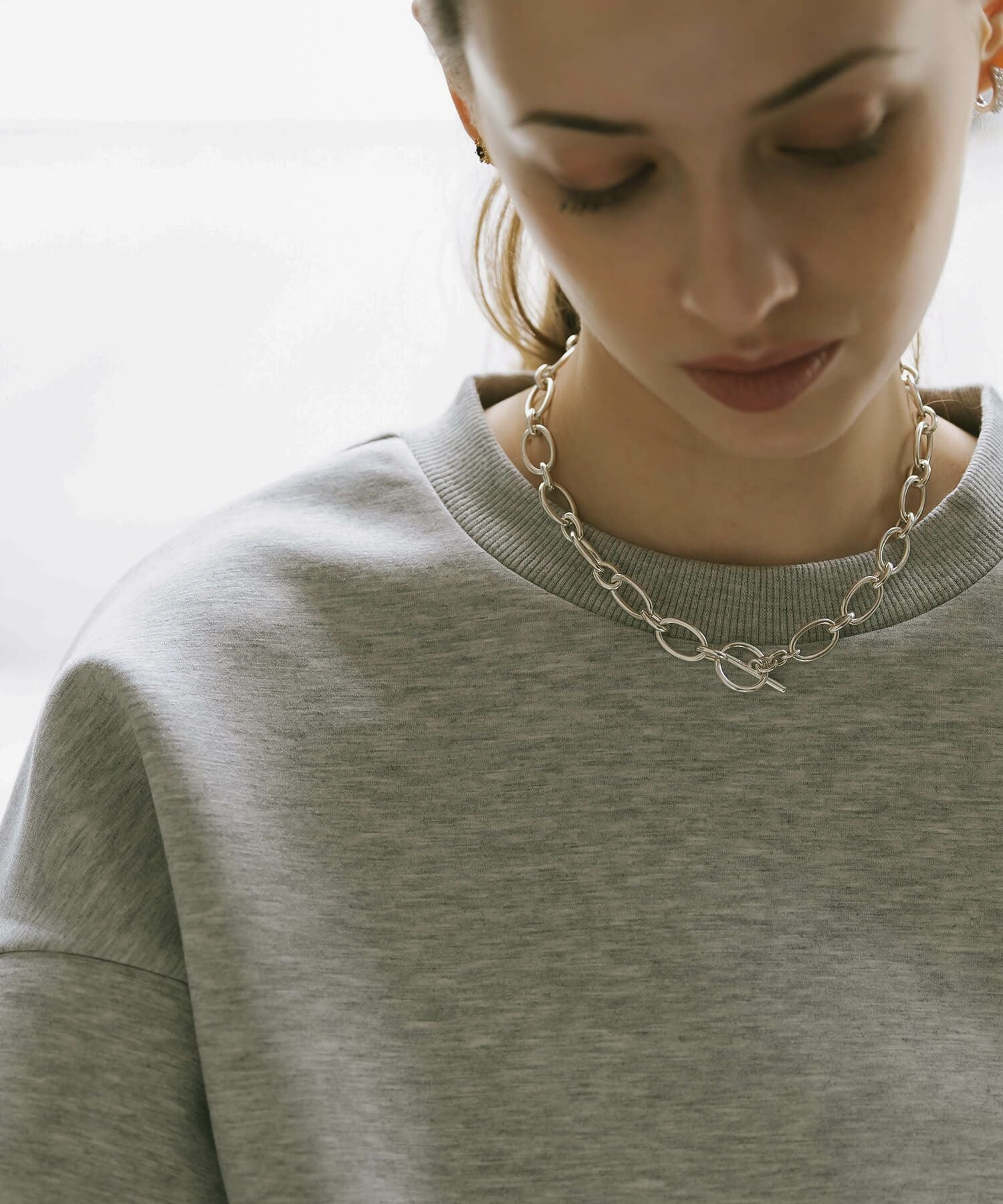 Silver925 Chunky Chain Choker CARCHE -カルチェ- | Ops.(オプス)公式