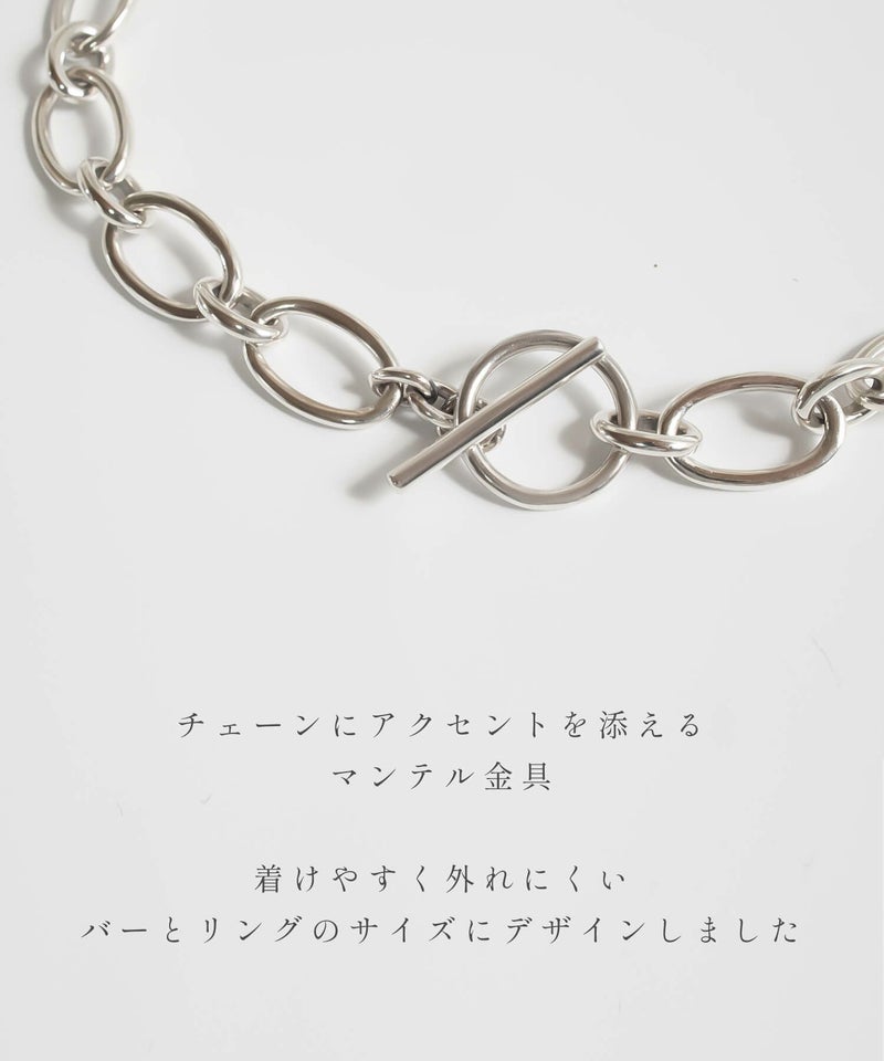 シルバー925 ネックレス 太め チェーン 大ぶり チョーカー シンプル 【CARCHE カルチェ 】 レディース ネックレスチェーン チェーンネックレス カジュアル フォーマル 金属アレルギー 安心 ジュエリー アクセサリー 地金 おしゃれ 極太