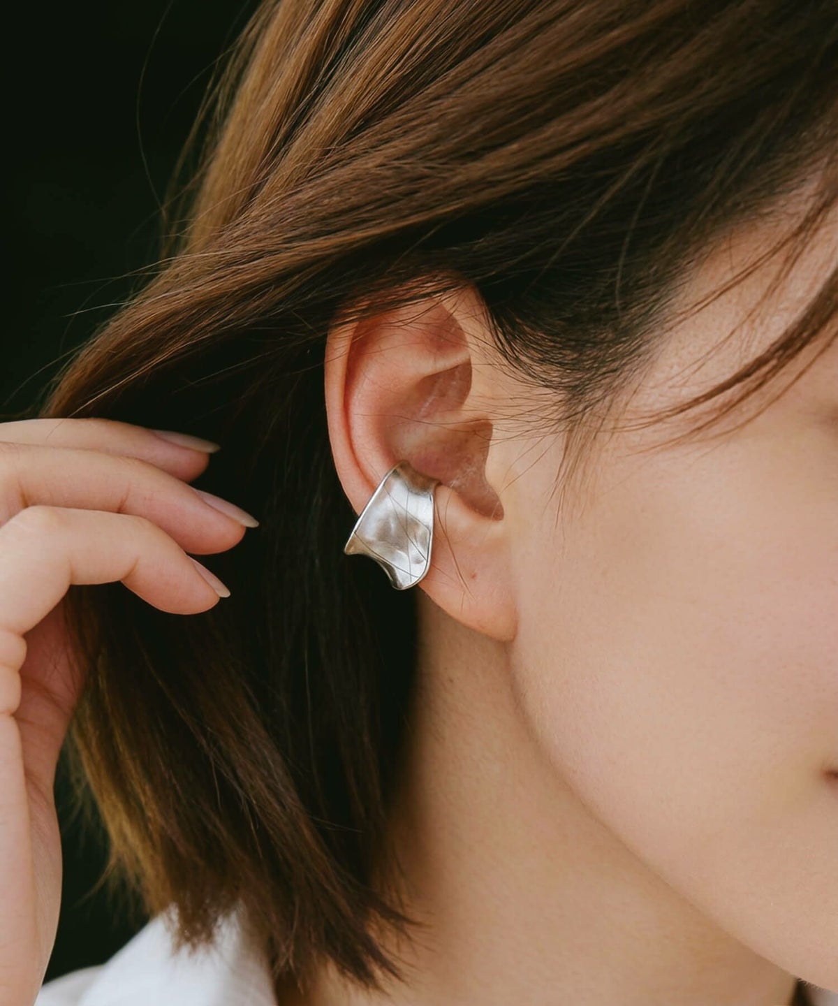 【ドラマ衣装協力】 イヤーカフ シンプル レディース 大ぶり 金属アレルギー対応 【GOLDA ゴルダ】 イヤーカフ シルバー925 リング 指輪 大ぶり レディース ごつめ イヤリング シルバー 大ぶり イヤーカフス イヤカフ ピアリング ノンホールピアス 片耳用 フック ピアス