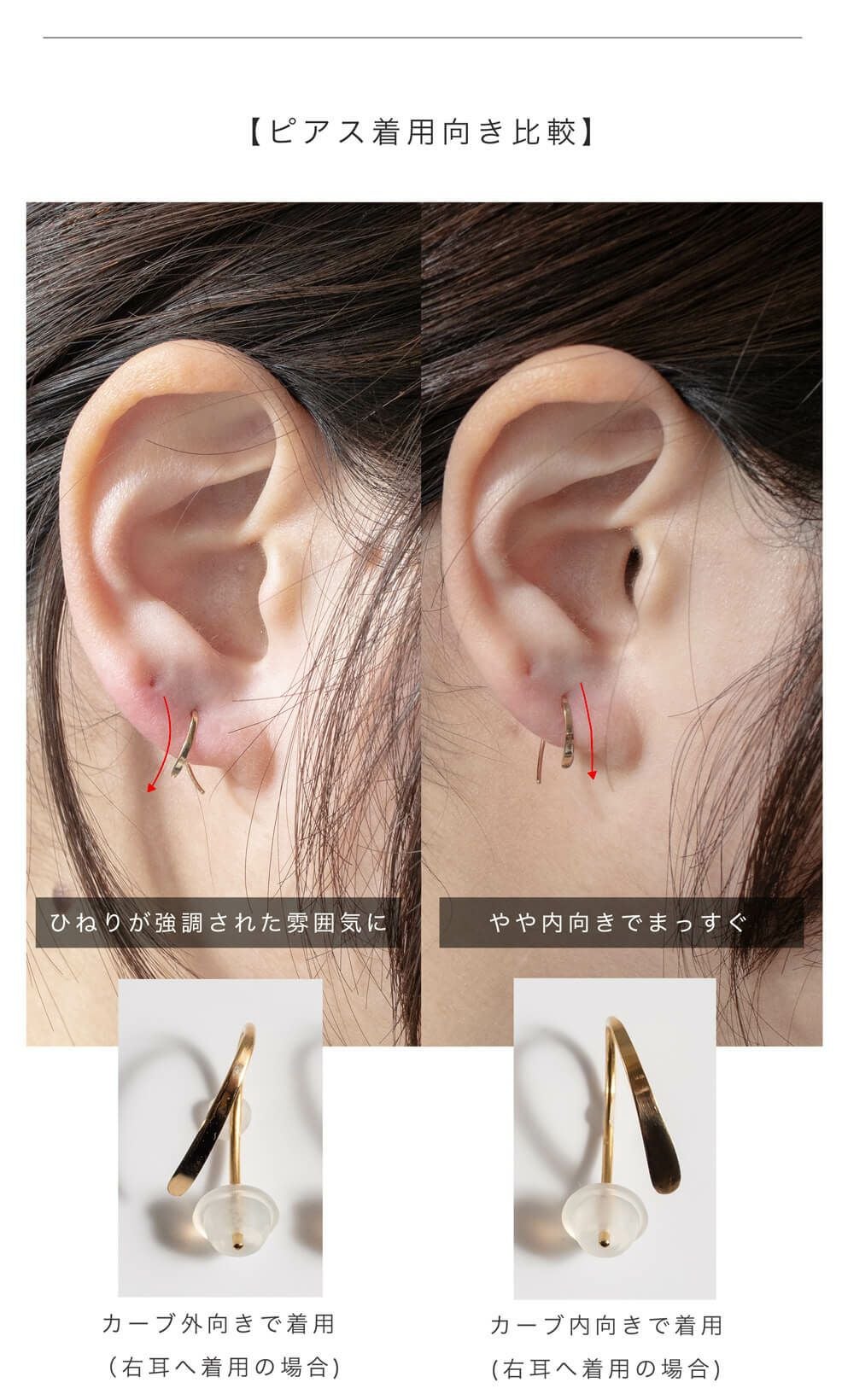 K10 Tiny Hang Earrings GOUCCIA-MINI K10 -ゴーチャミニ- | Ops
