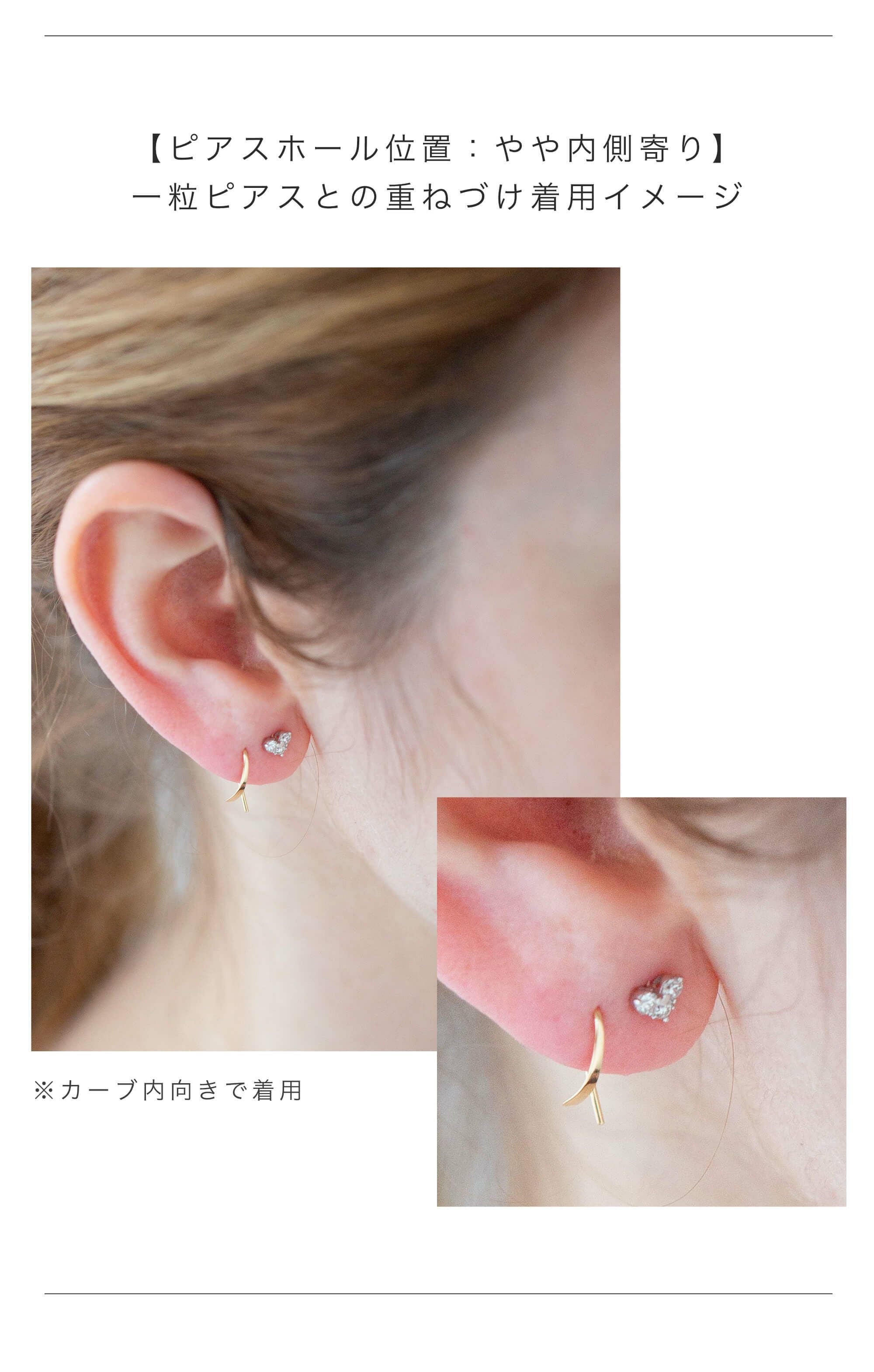 K10 Tiny Hang Earrings GOUCCIA-MINI K10 -ゴーチャミニ- | Ops