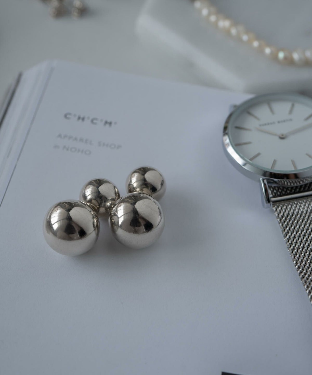 【訳ありアウトレット品】シルバー ピアス 【Pallo パロ】 silver925 シルバー925 バックキャッチピアス ダブルキャッチ シルバーピアス 大ぶり 両耳用 丸玉 シルバー トライバルピアス レトロ