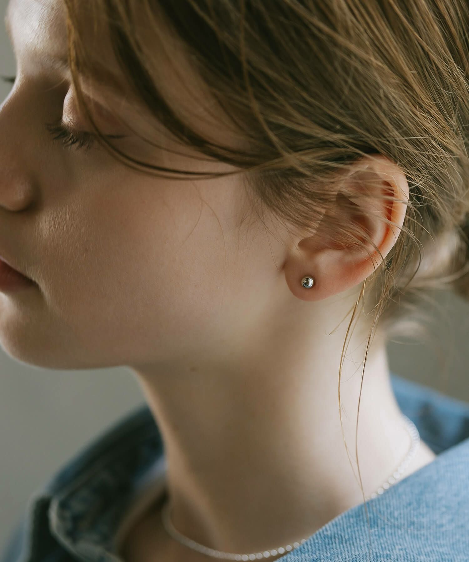 K18 Tiny Studs Earrings MOLLICA -モリカ- | Ops.(オプス)公式ストア