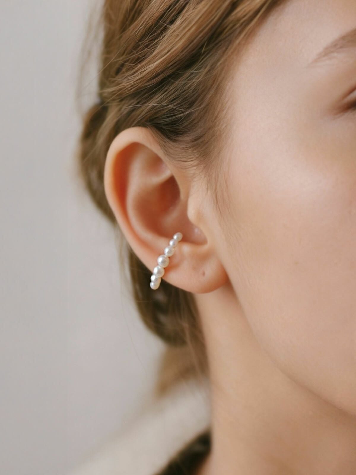 k10 arpege パール装飾　イヤーカフ　ピアス K10 1粒 パール イヤーカフ|ジュエリー|PIMENTÉ-ピモンテオンラインストア